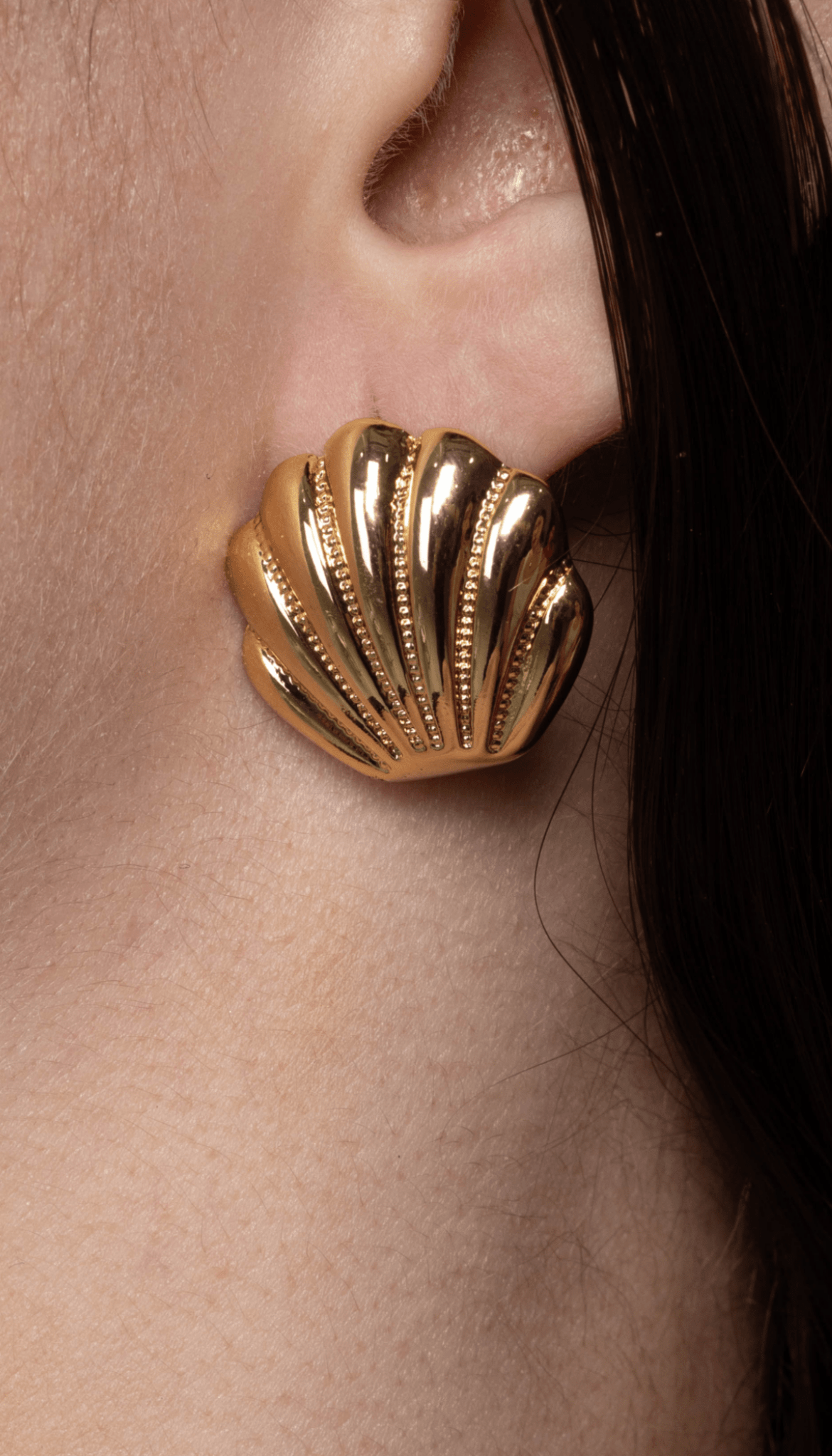 Lara & Ela | Wave Whisperer Gold Earrings - Lara & Ela