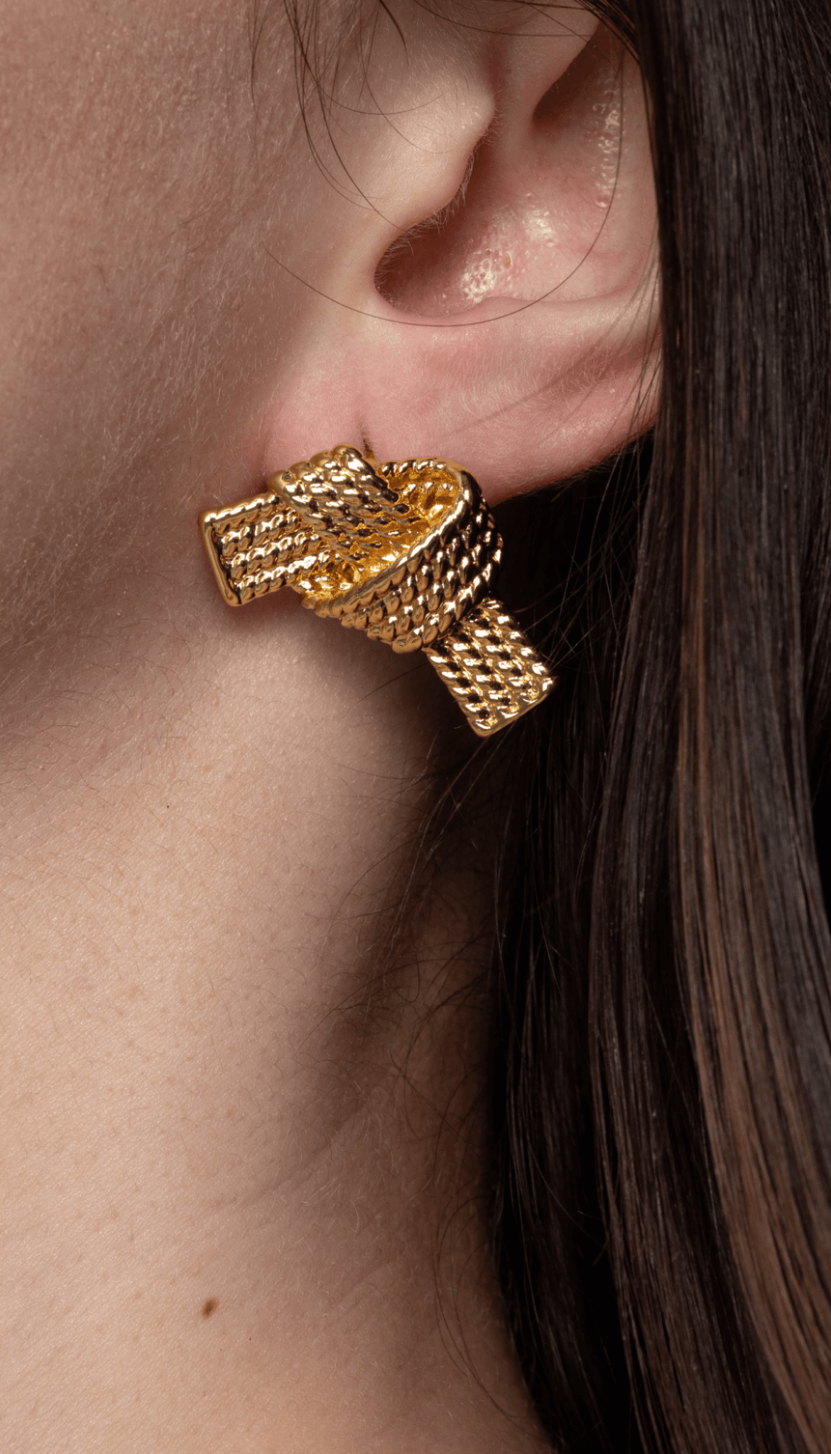 Lara & Ela | Iris Gold Earrings - Lara & Ela