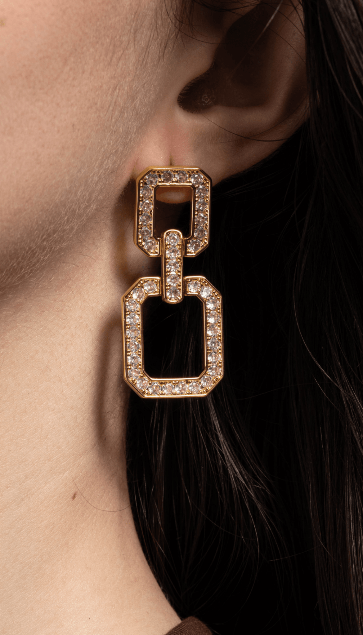 Lara & Ela | Diana Gold Earrings - Lara & Ela