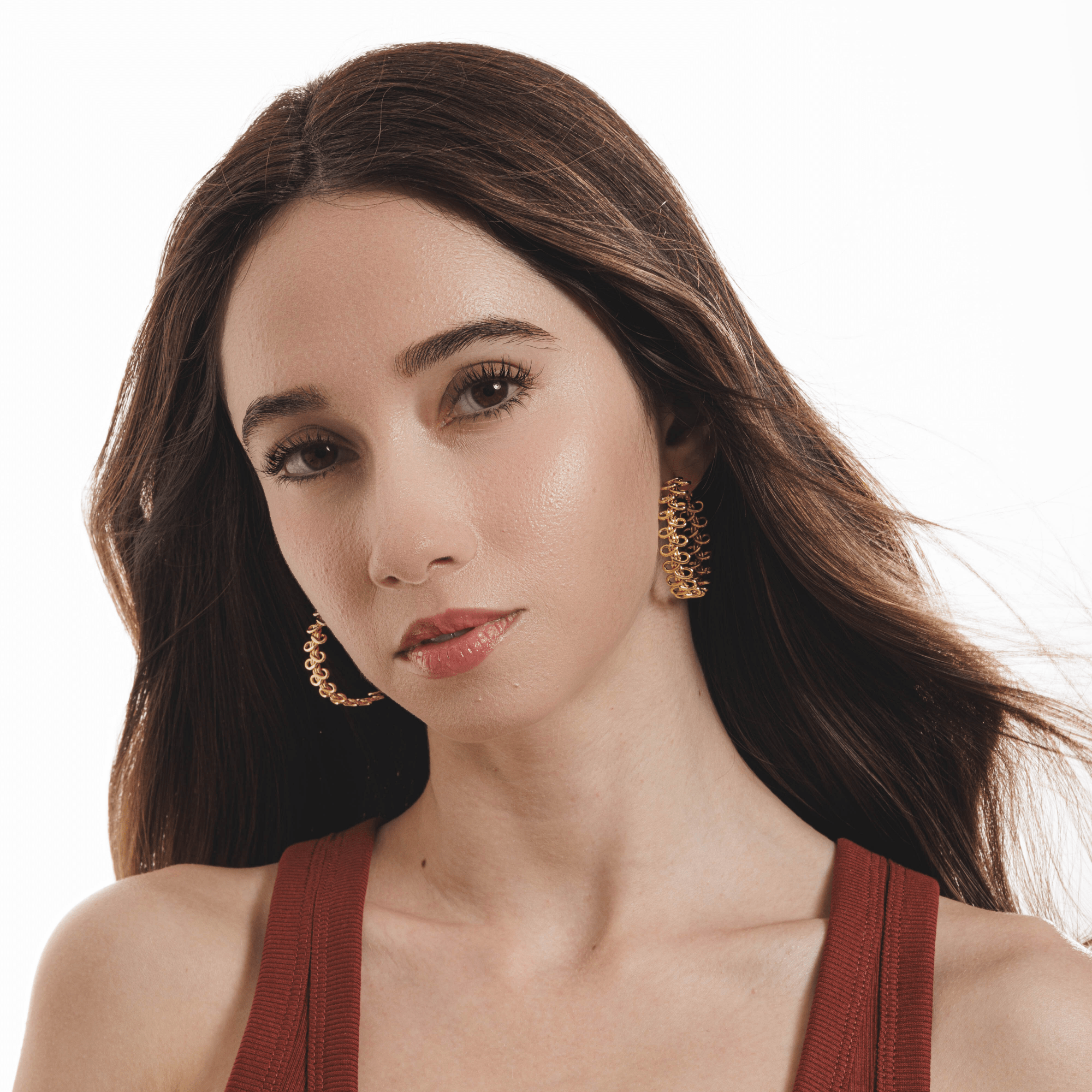 Lara & Ela | Debbie Gold Earrings - Lara & Ela
