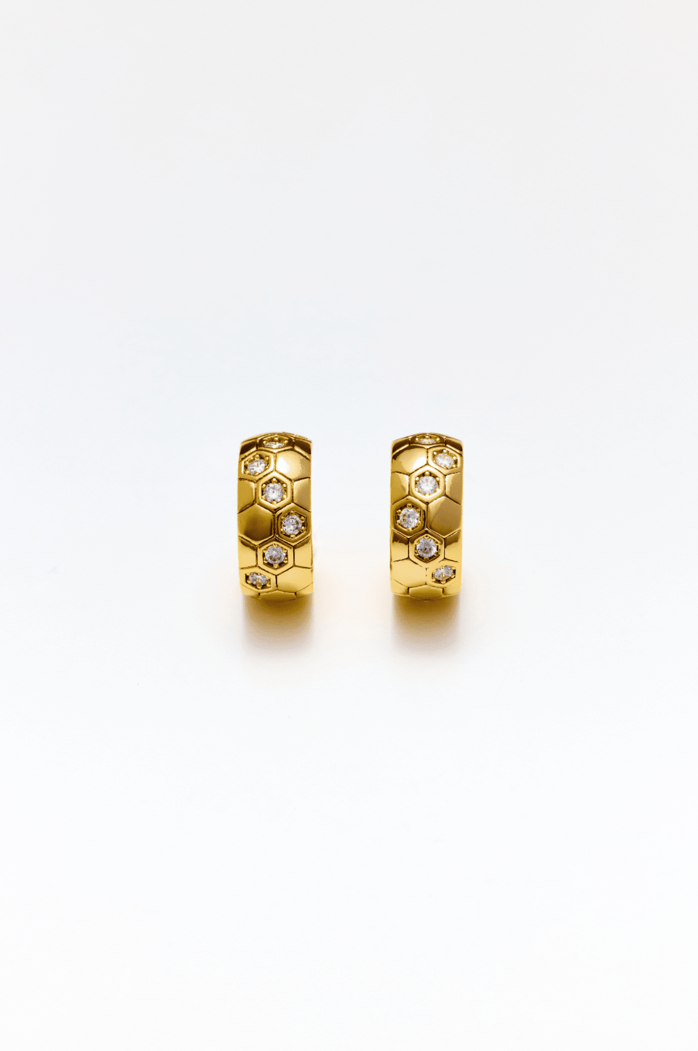 Lara & Ela | Crystal Ball Earrings - Lara & Ela