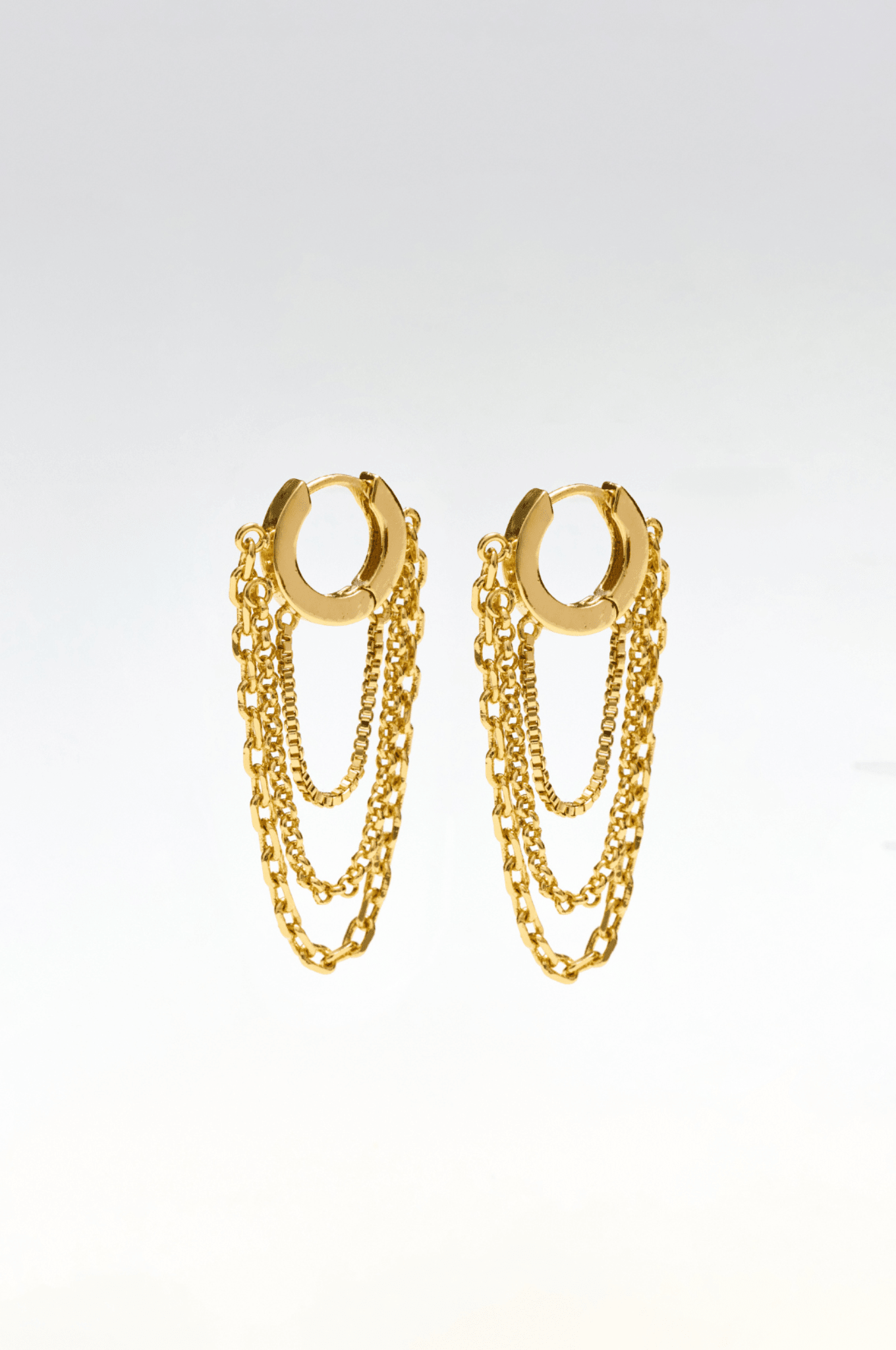 Lara & Ela | Joelle Gold Earrings - Lara & Ela
