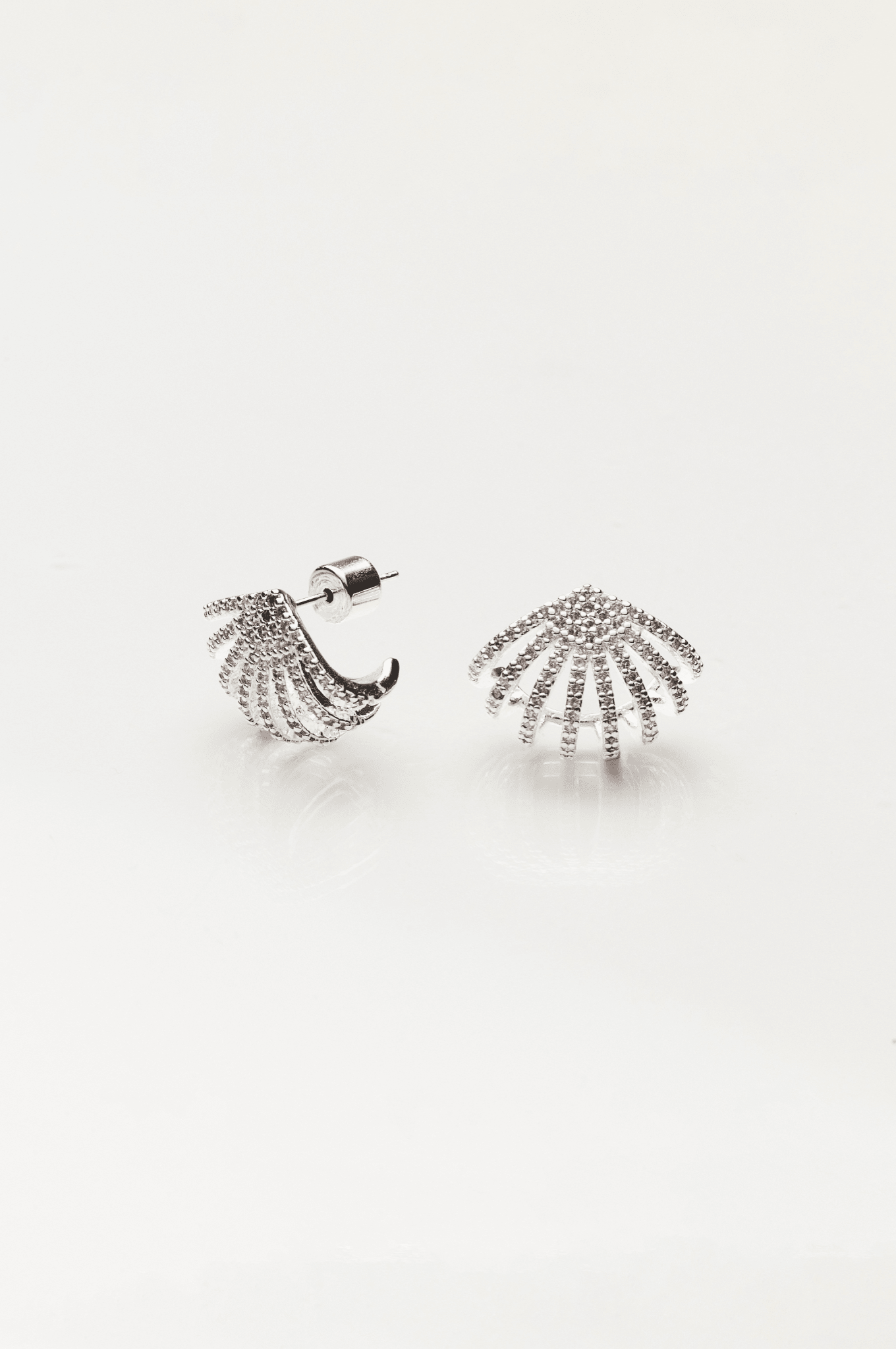 Lara & Ela | Our Collective Past Silver Earrings - Lara & Ela