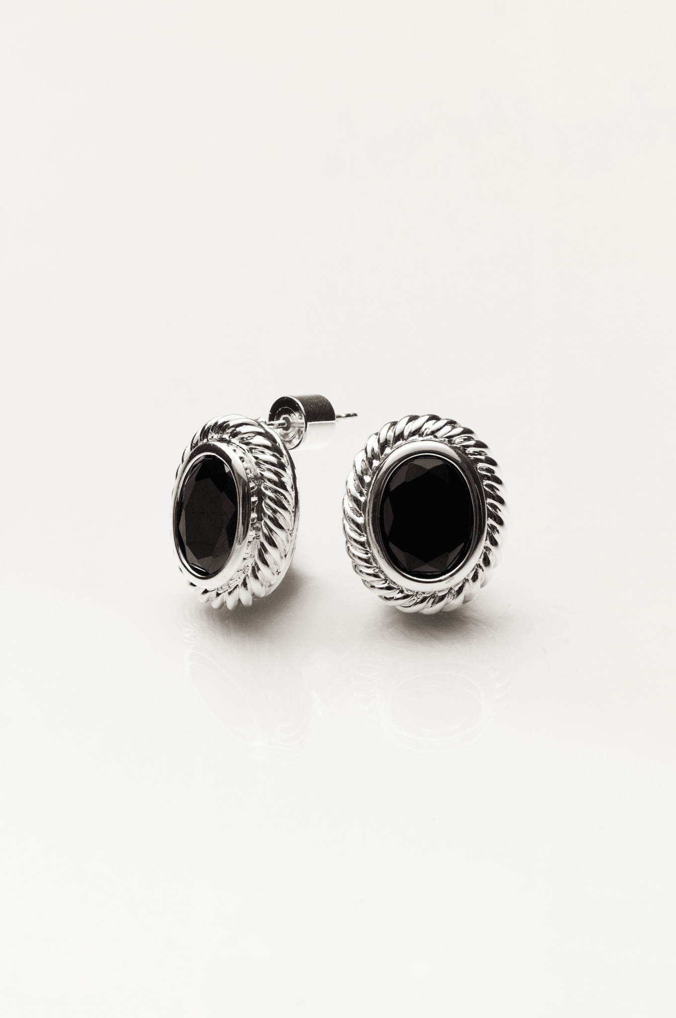 Lara & Ela | Opera Silver Earrings - Lara & Ela