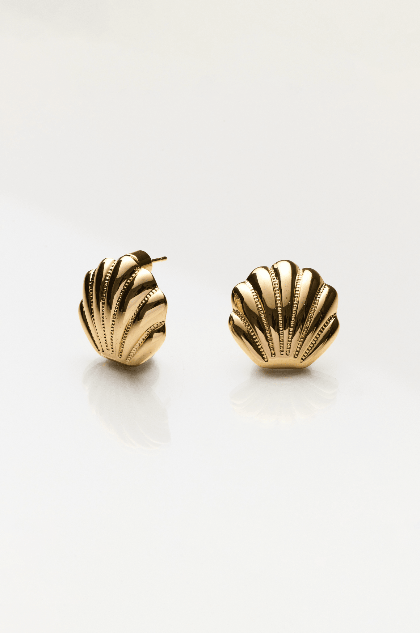 Lara & Ela | Wave Whisperer Gold Earrings - Lara & Ela