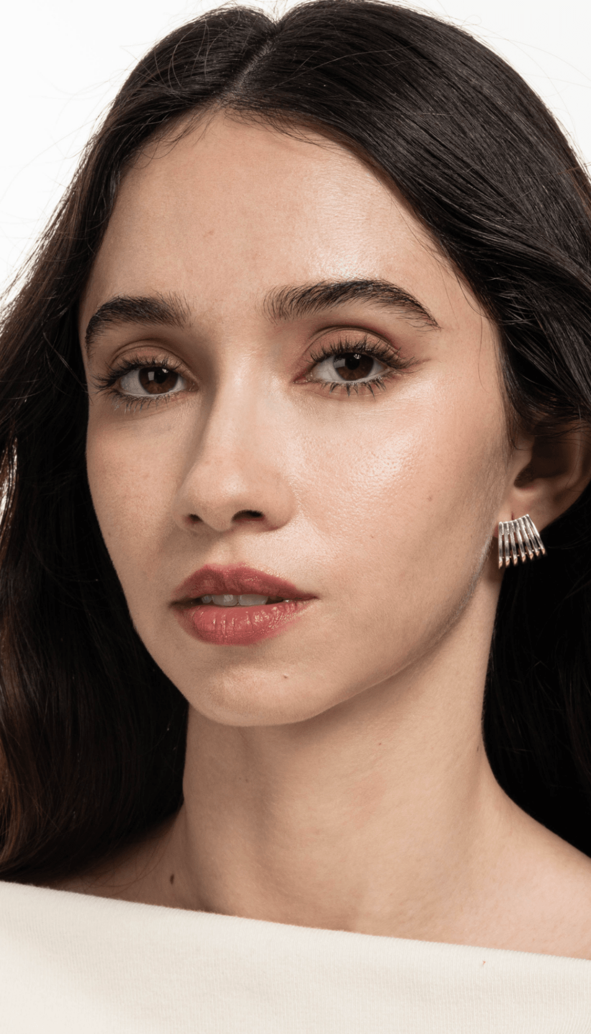 Lara & Ela | Martini Hour With Your Boss Silver Earrings - Lara & Ela