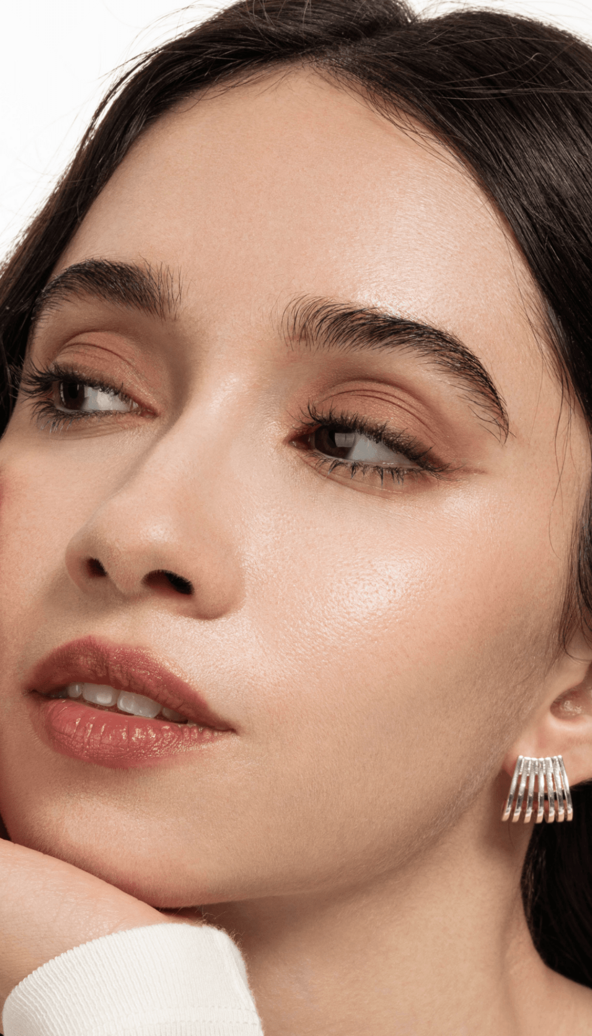 Lara & Ela | Martini Hour With Your Boss Silver Earrings - Lara & Ela