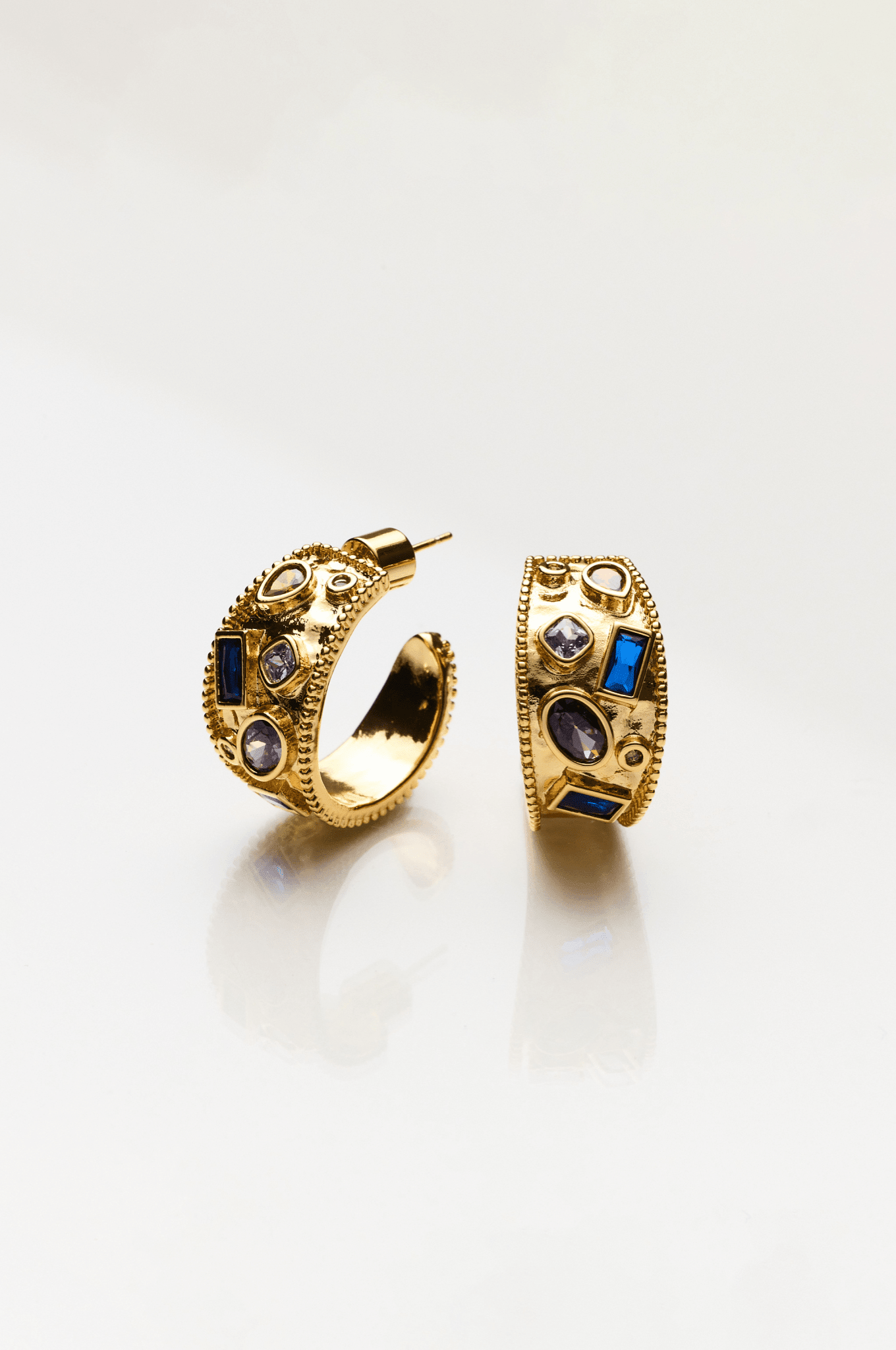 Lara & Ela | Cocktail Hour Gold Earrings - Lara & Ela