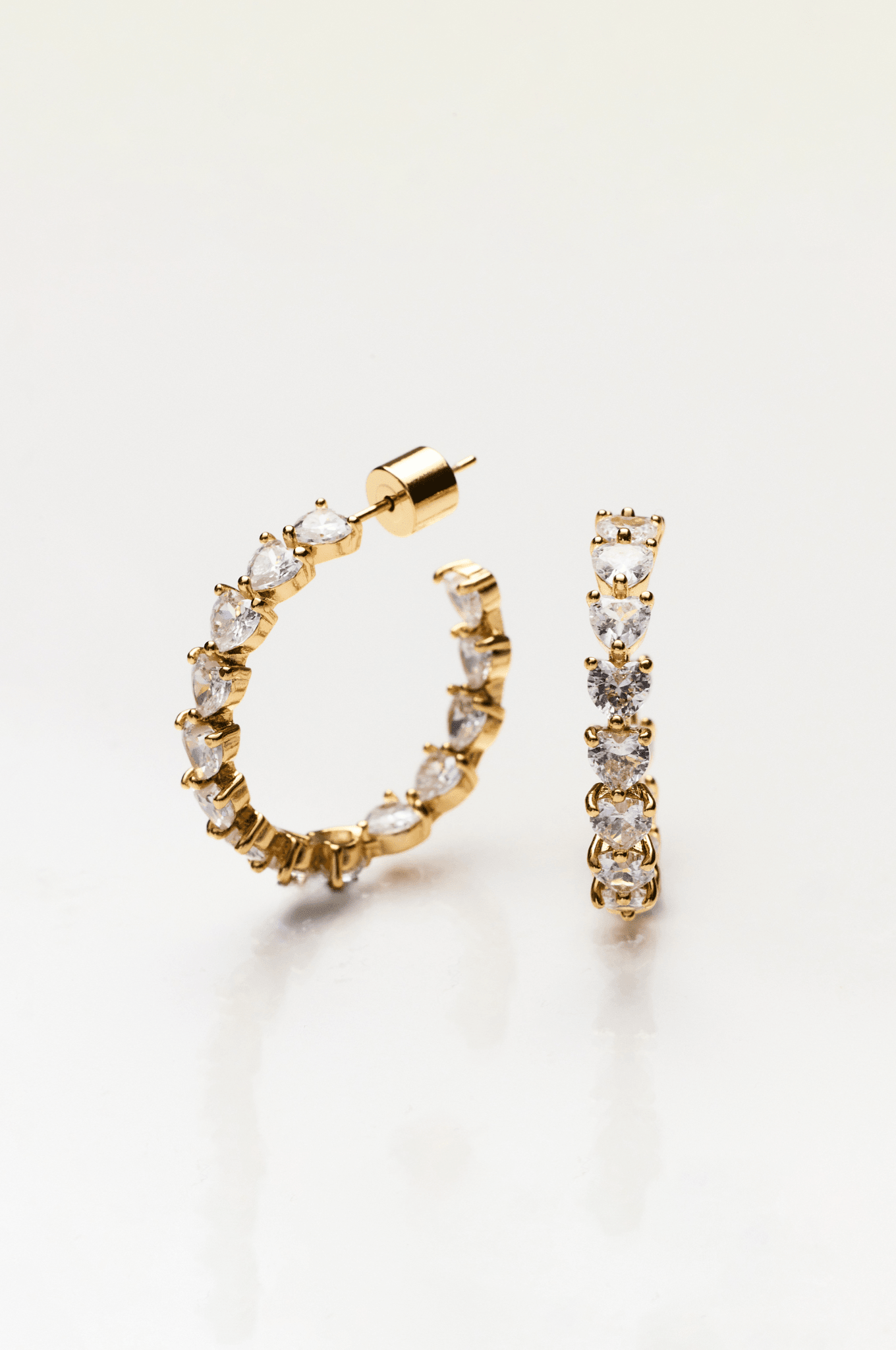 Lara & Ela | Wild Hearts Gold Earrings - Lara & Ela