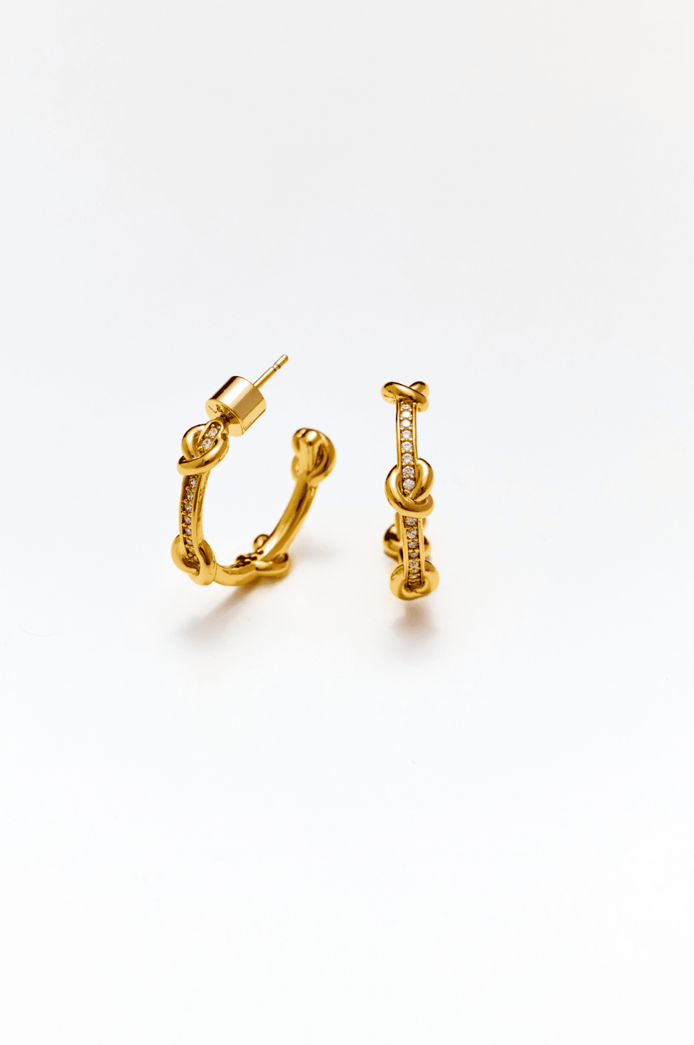 Lara & Ela | Forget Me Knot Earrings - Lara & Ela
