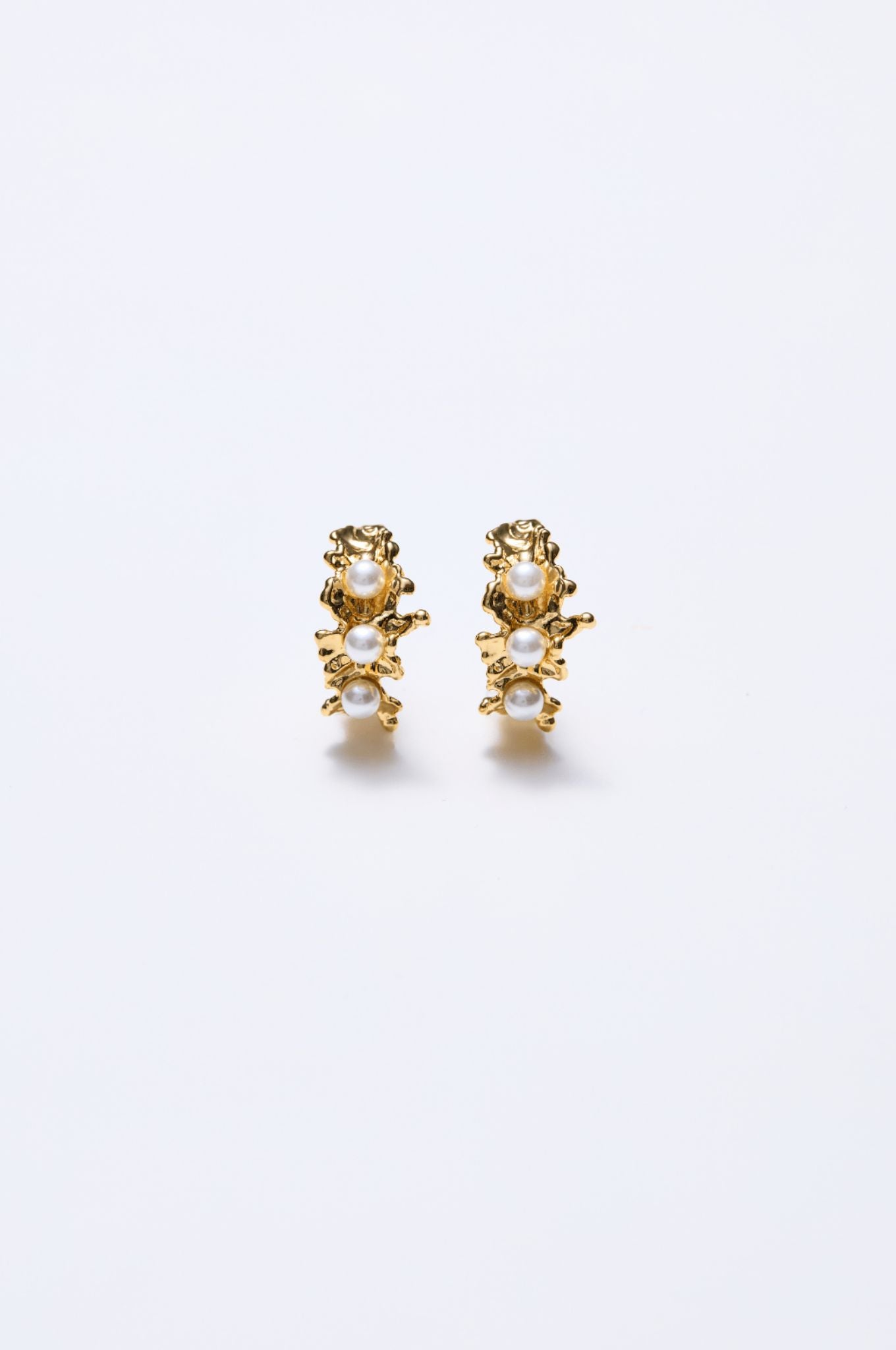 Lara & Ela | Evocative Gold Earrings - Lara & Ela