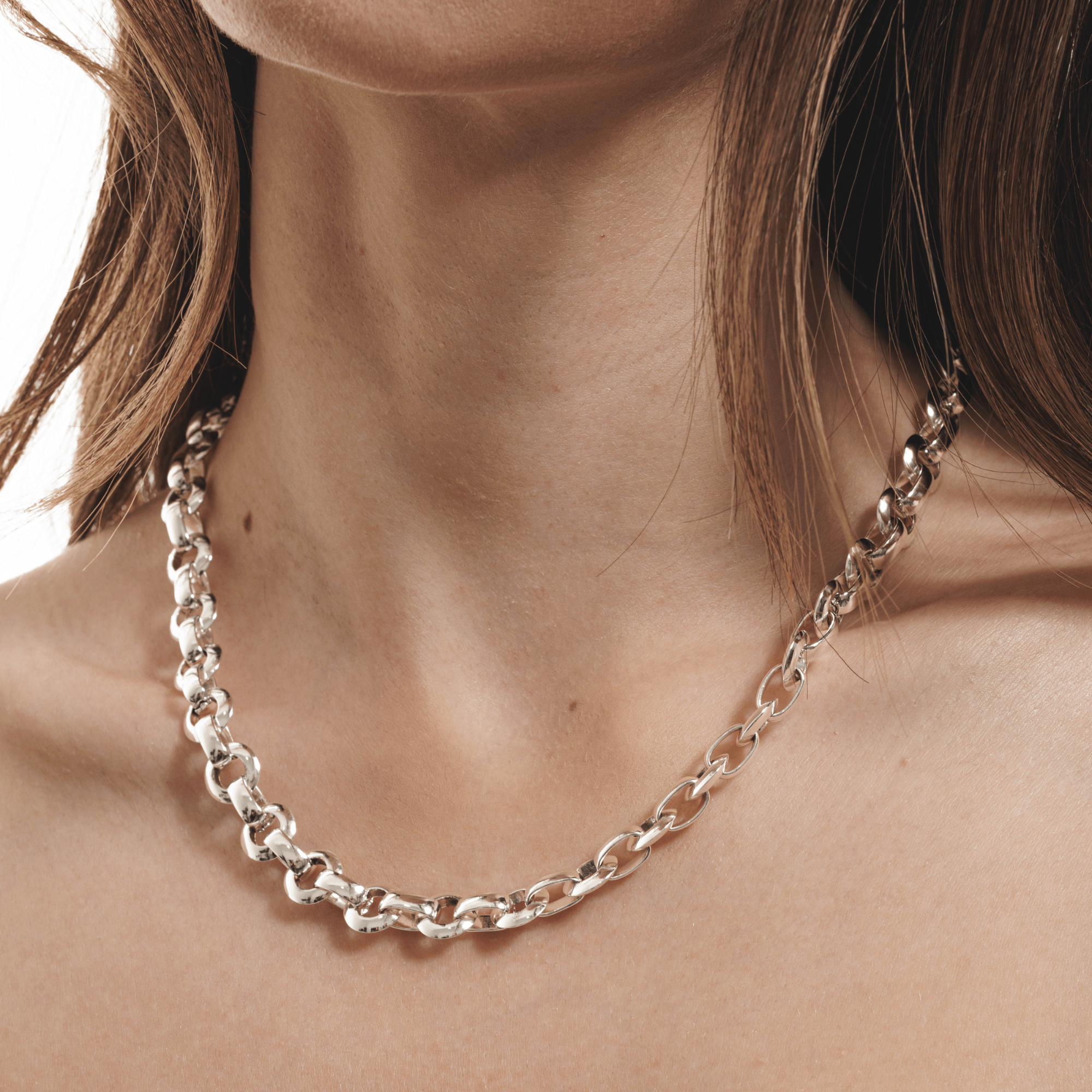 Lara & Ela | London Silver Necklace - Lara & Ela