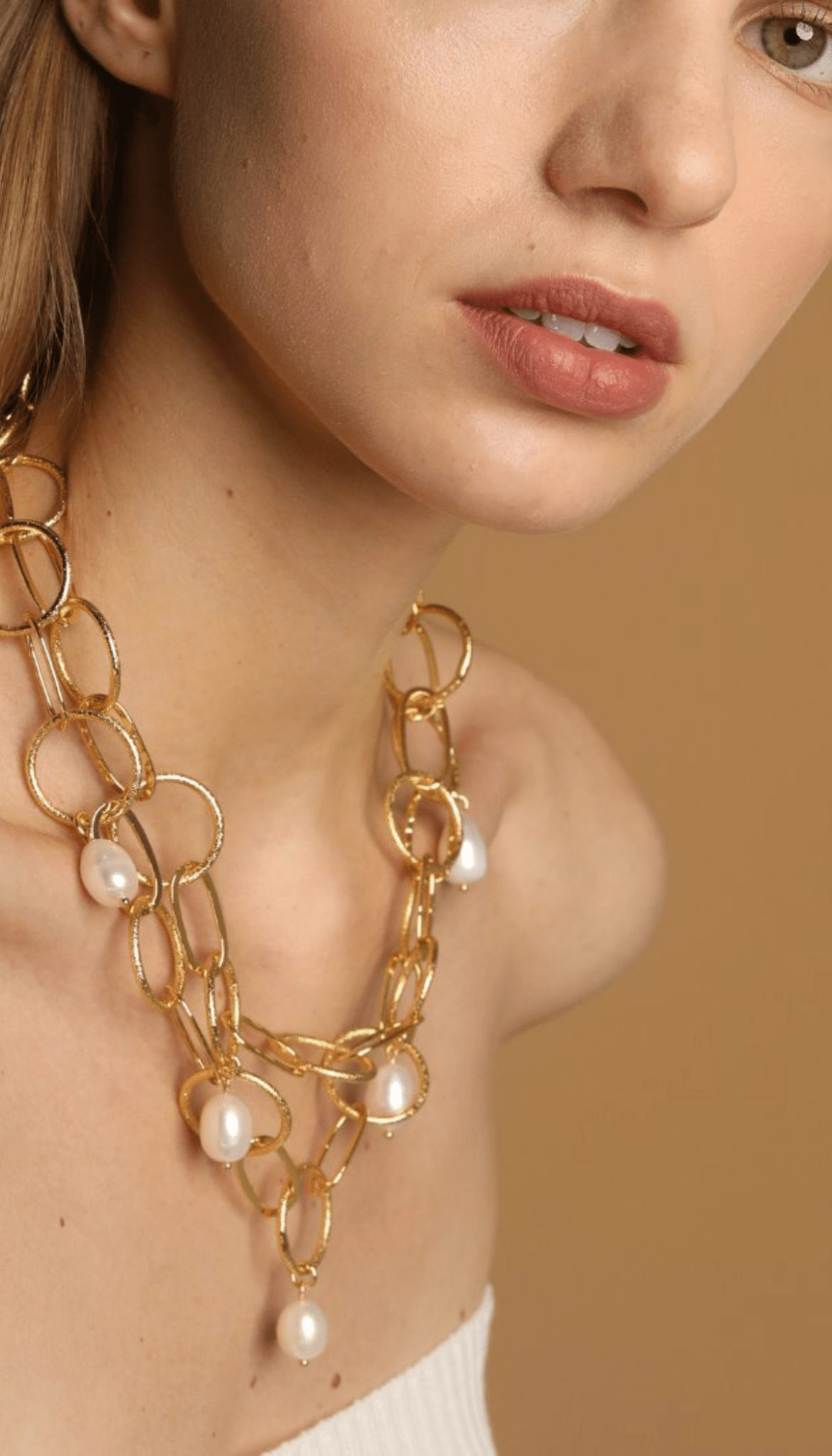 Lara & Ela | Audrey Gold Necklace - Lara & Ela