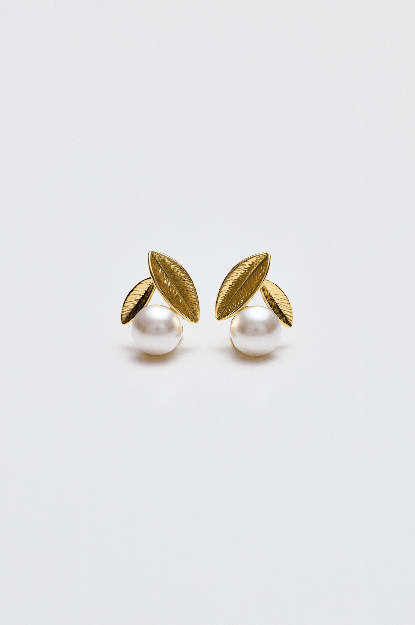 Lara & Ela | Leaves Of Grass Earrings - Lara & Ela