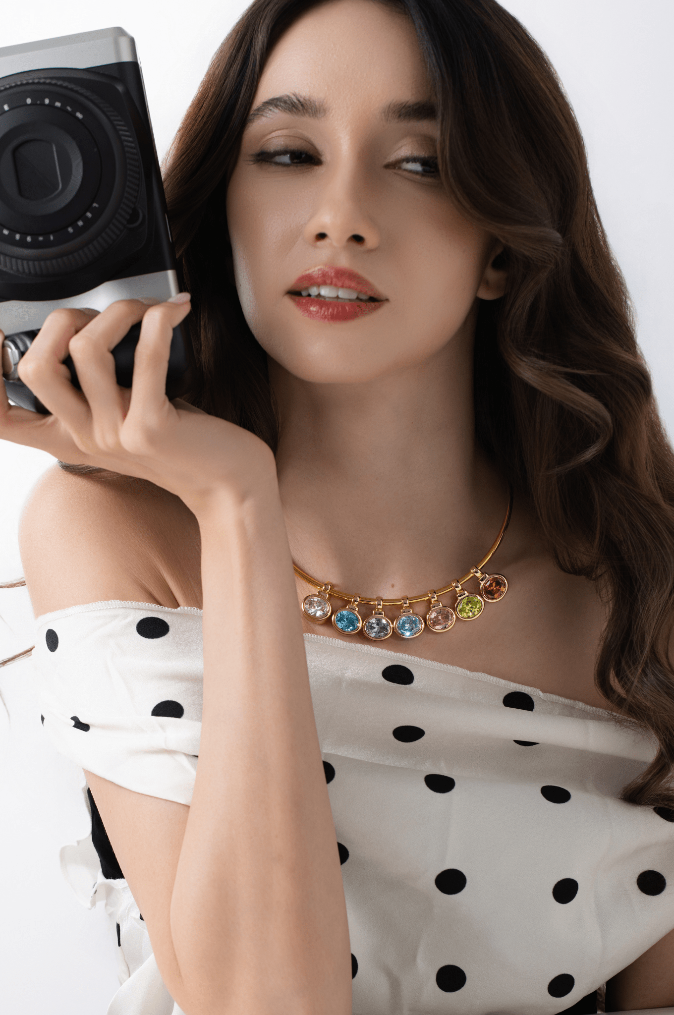 Lara & Ela | East-West Bezel Birthstone Pendant - Lara & Ela