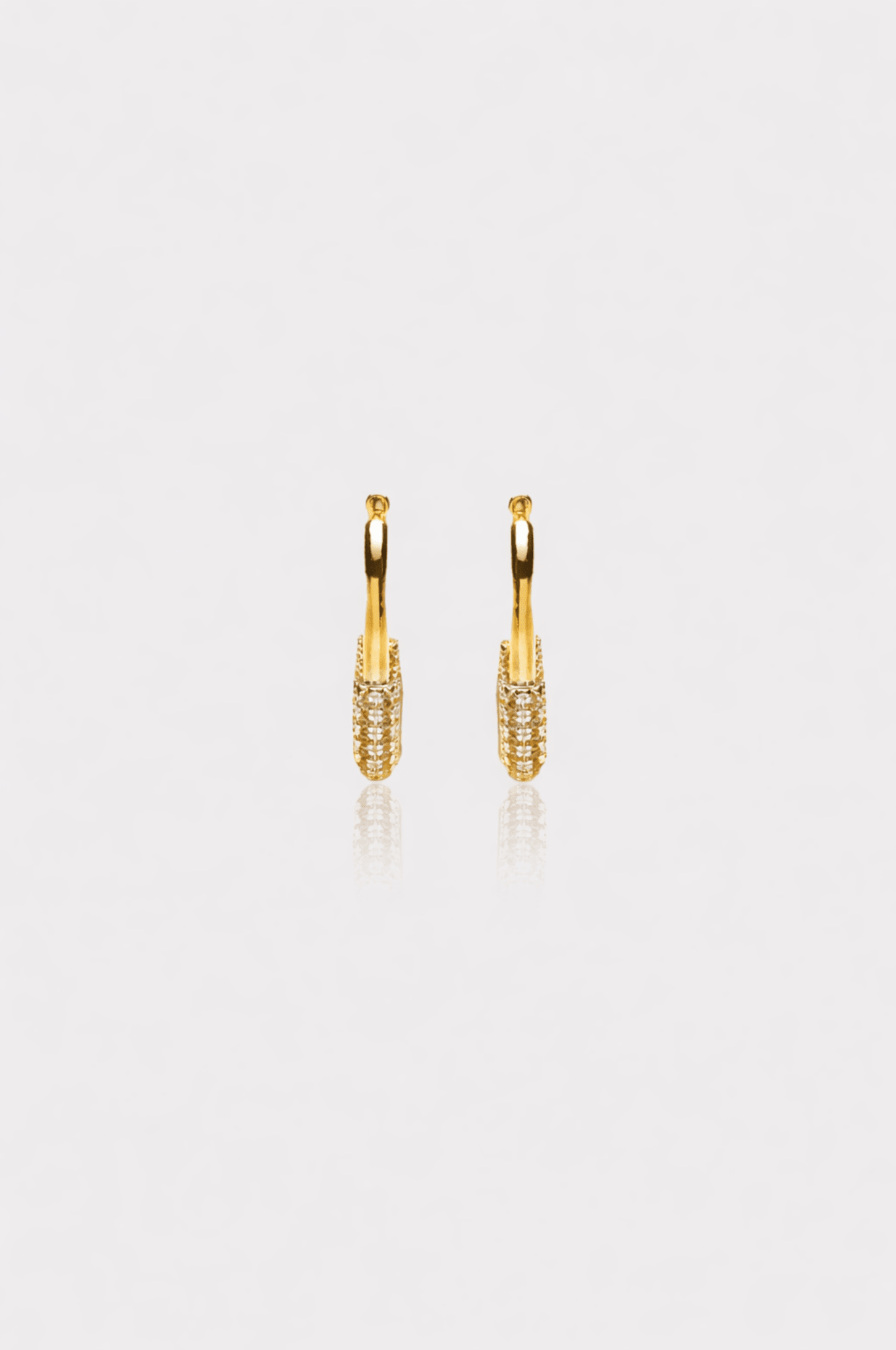 Lara & Ela | You Rock Gold Earrings - Lara & Ela