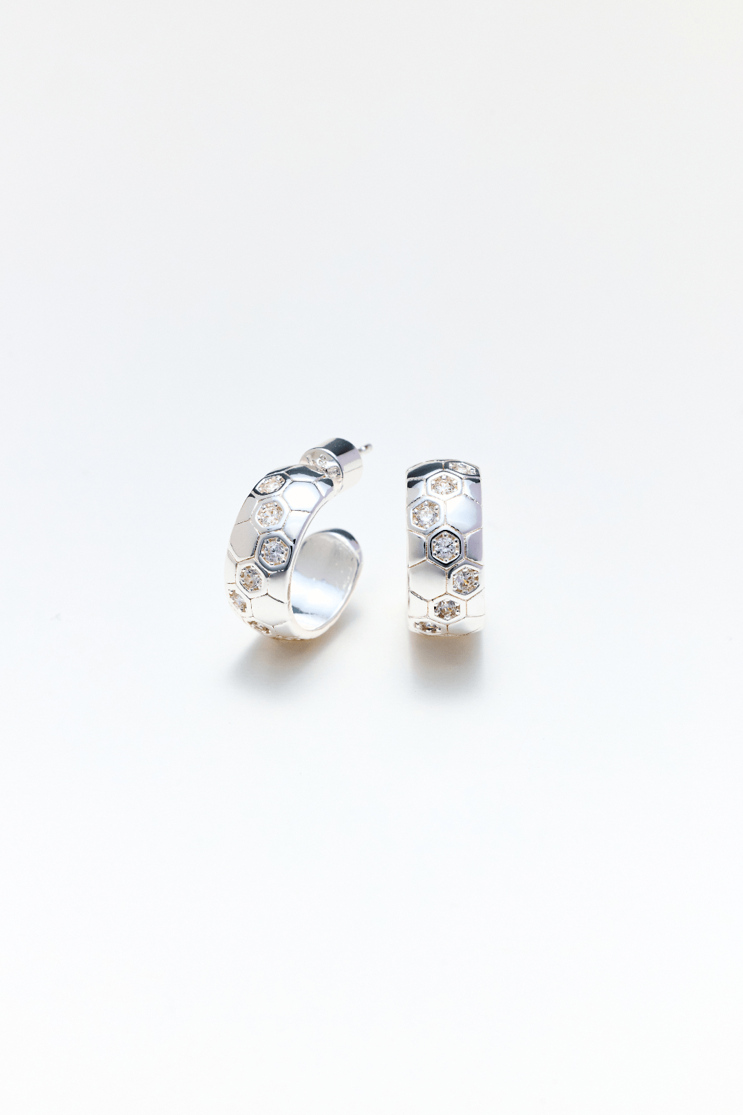 Lara & Ela | Crystal Ball Earrings - Lara & Ela
