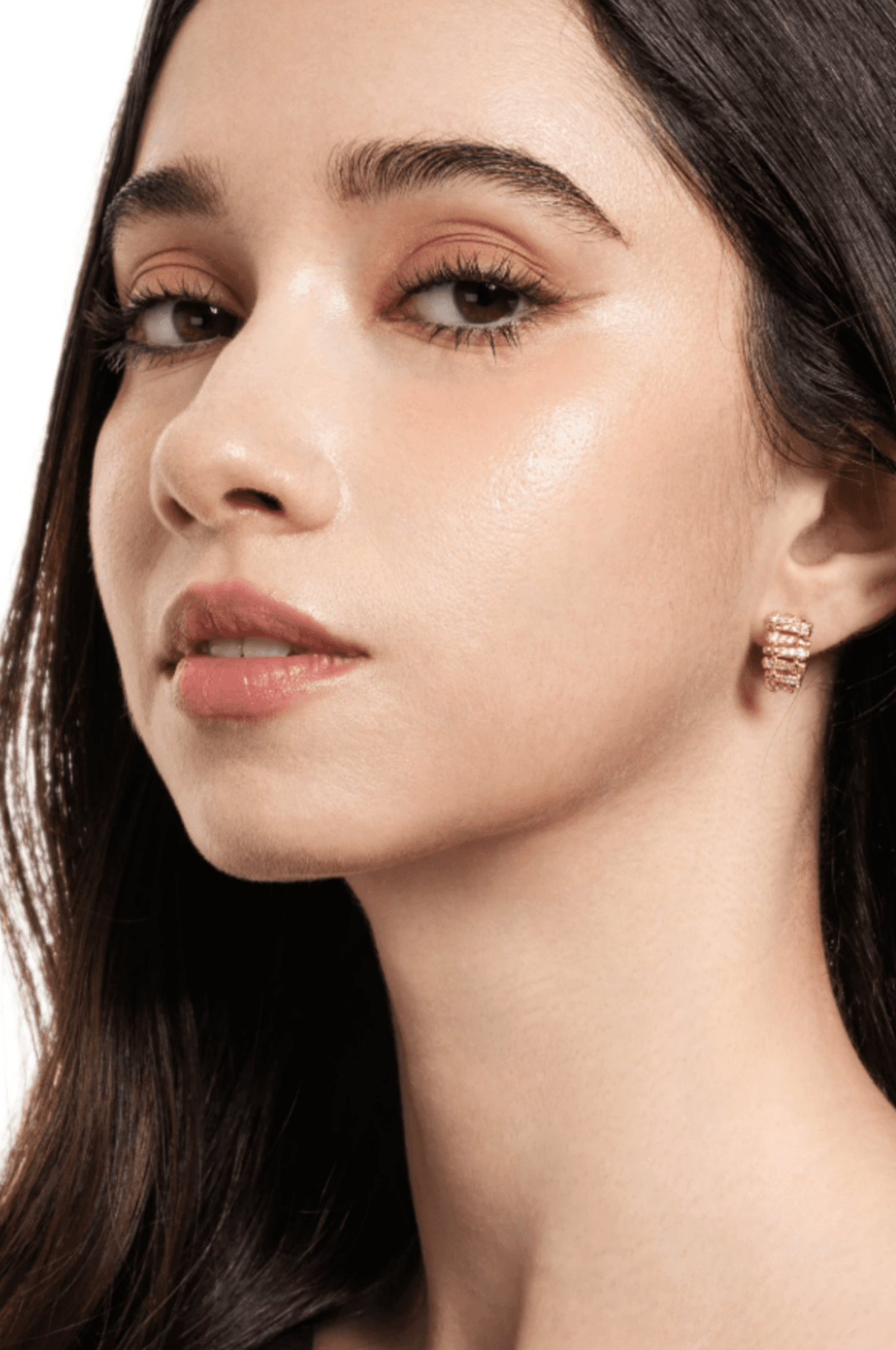 Lara & Ela | Snake And Ladder Silver Earrings - Lara & Ela