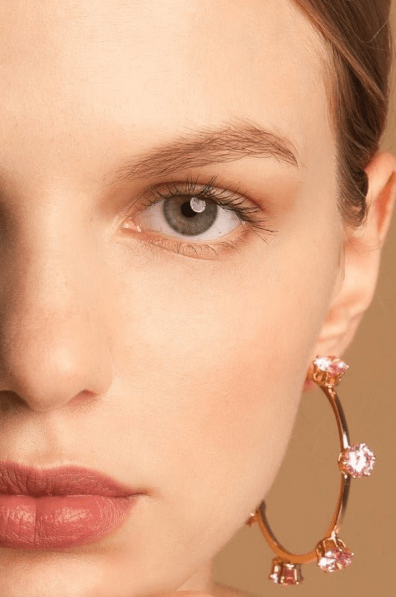 Lara & Ela | Ela Blossom Pink Gold Earrings - Lara & Ela