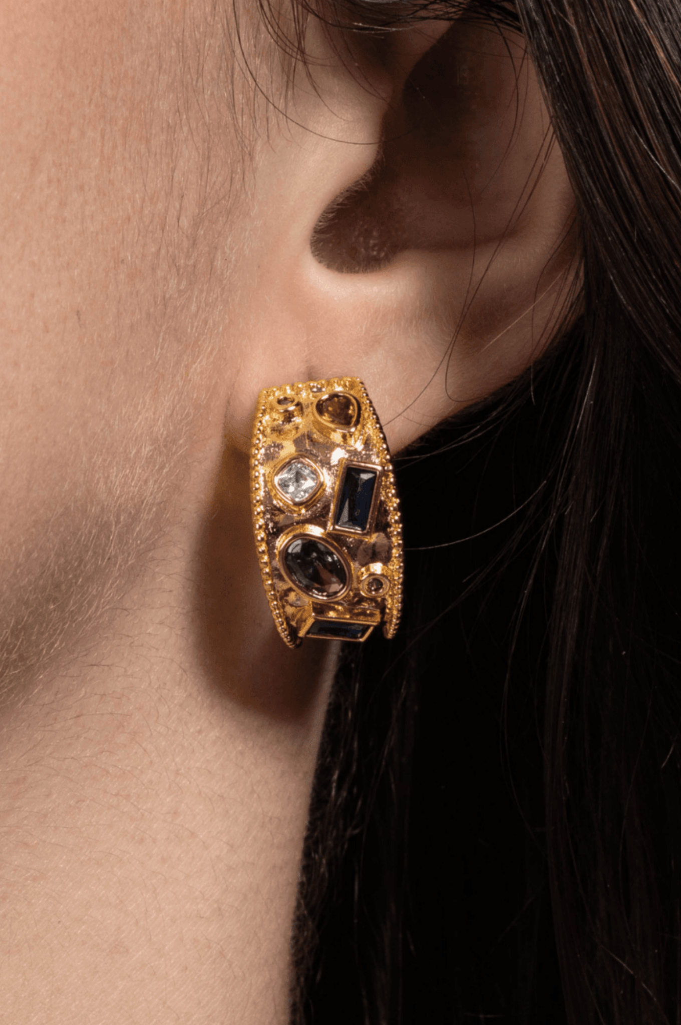Lara & Ela | Cocktail Hour Gold Earrings - Lara & Ela