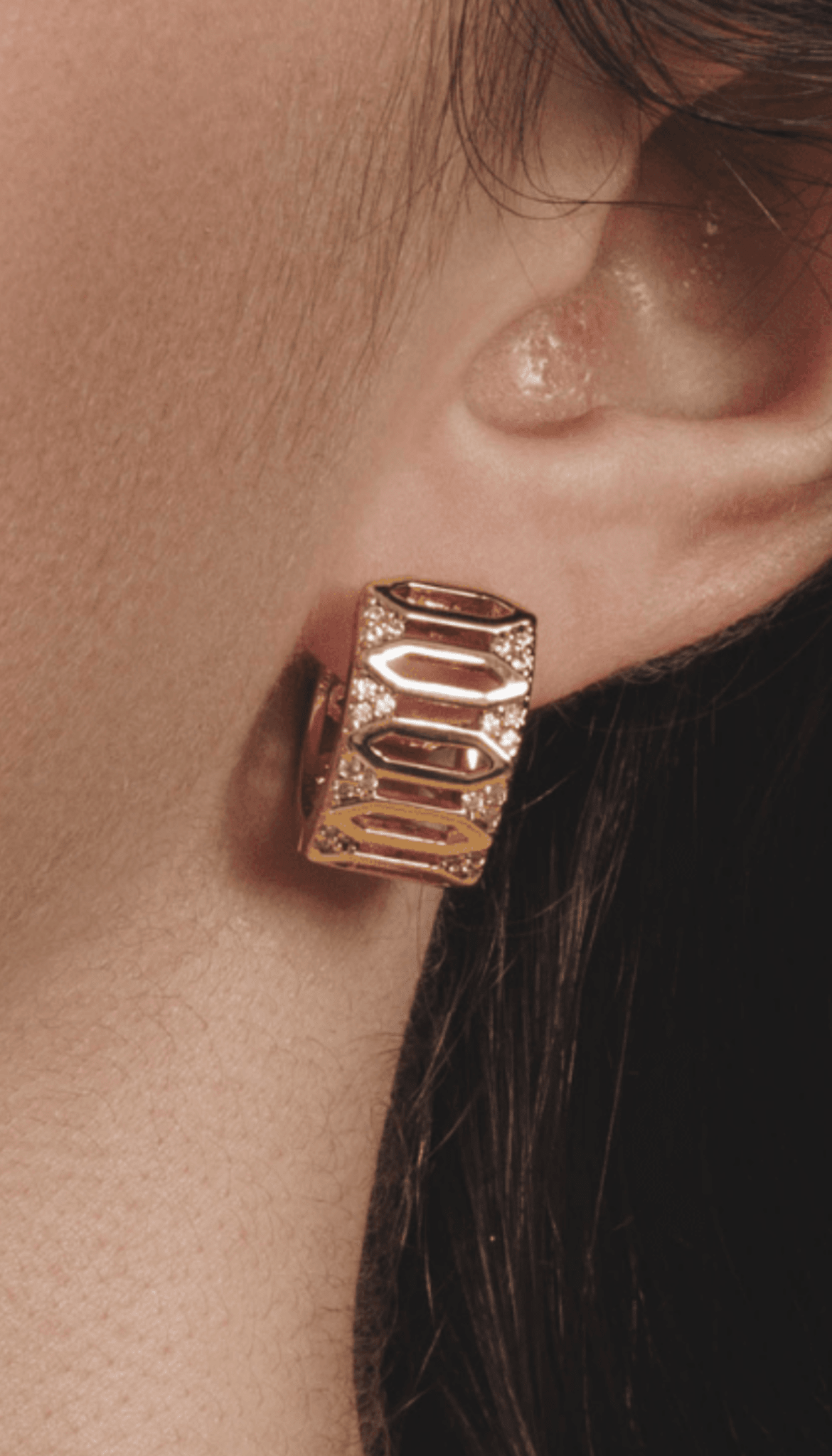 Lara & Ela I Ring Of Fire Earrings - Lara & Ela