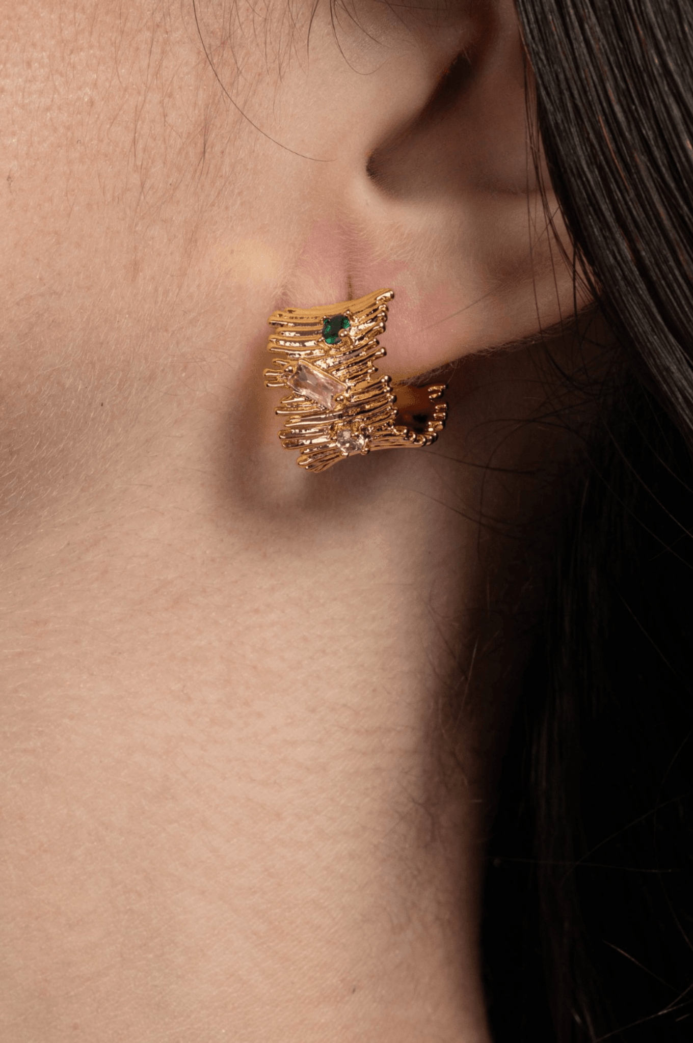 Lara & Ela | Cosmo Please Gold Earrings - Lara & Ela