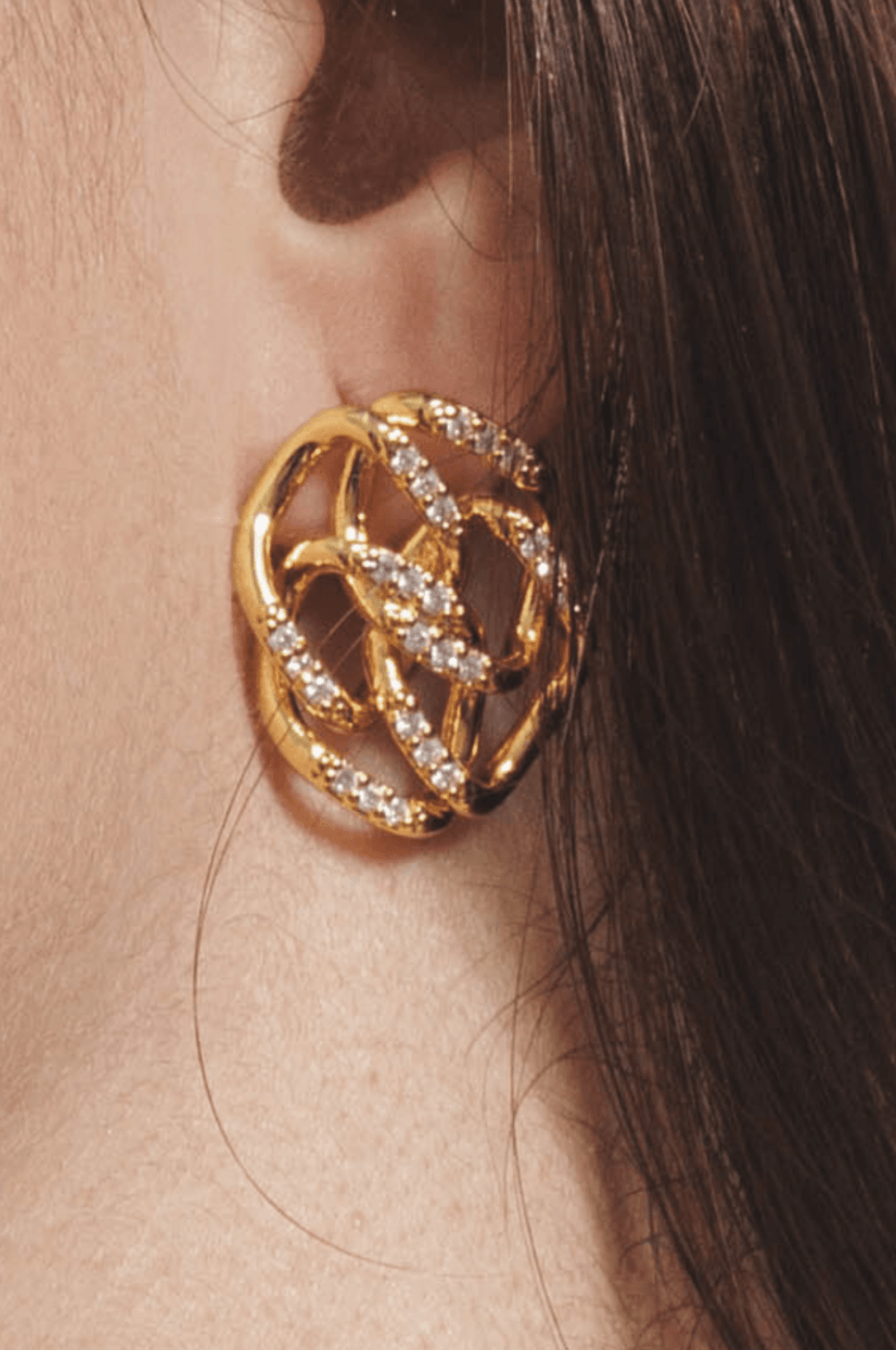 Lara & Ela | Hestia Gold Earrings - Lara & Ela