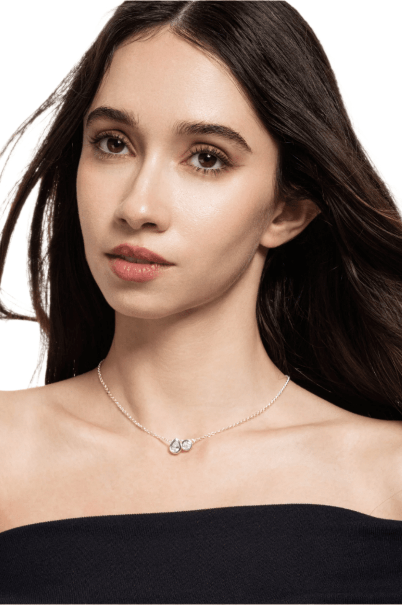 Lara & Ela | Leap Of Faith Silver Necklace - Lara & Ela