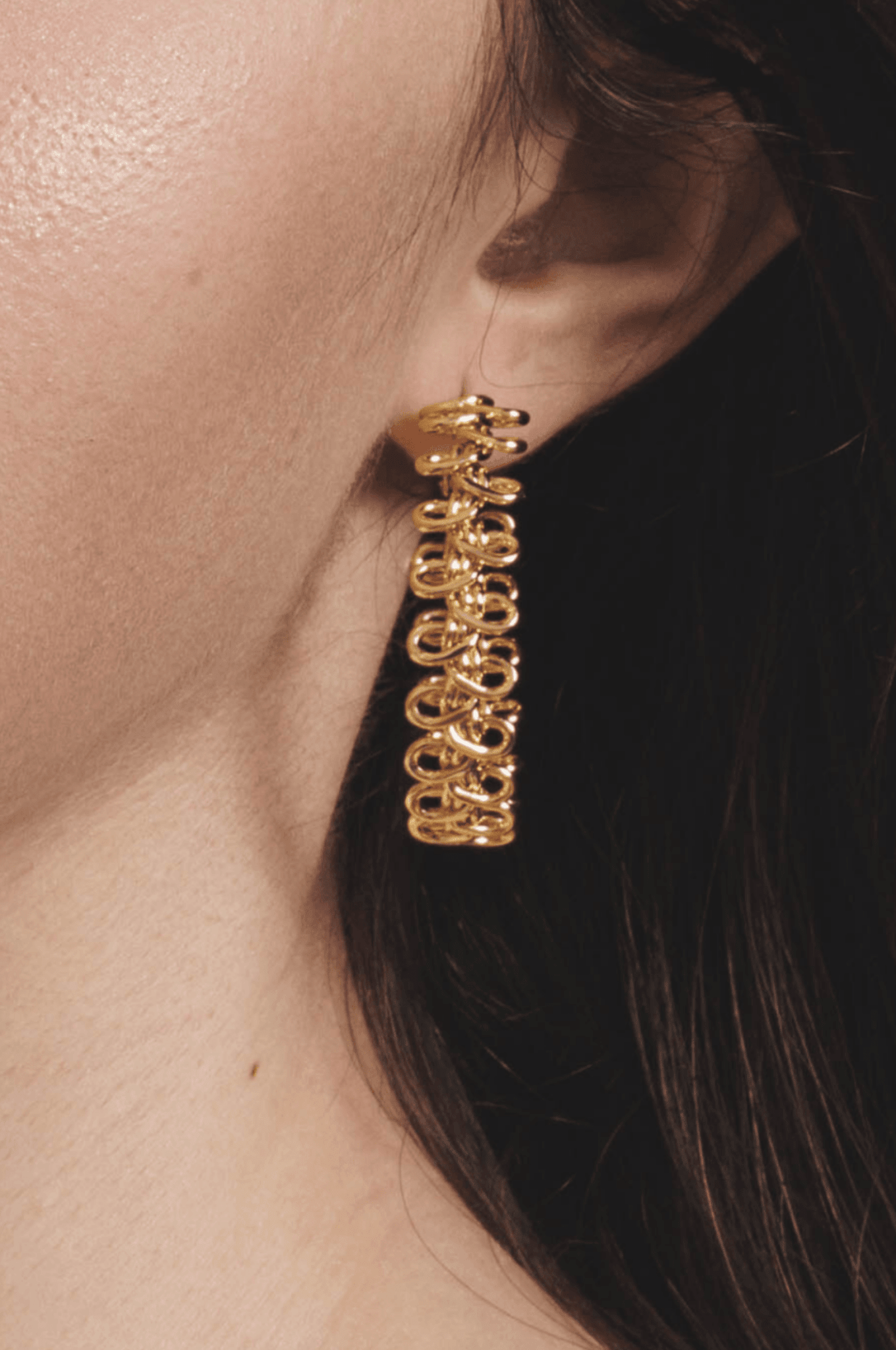 Lara & Ela | Debbie Gold Earrings - Lara & Ela