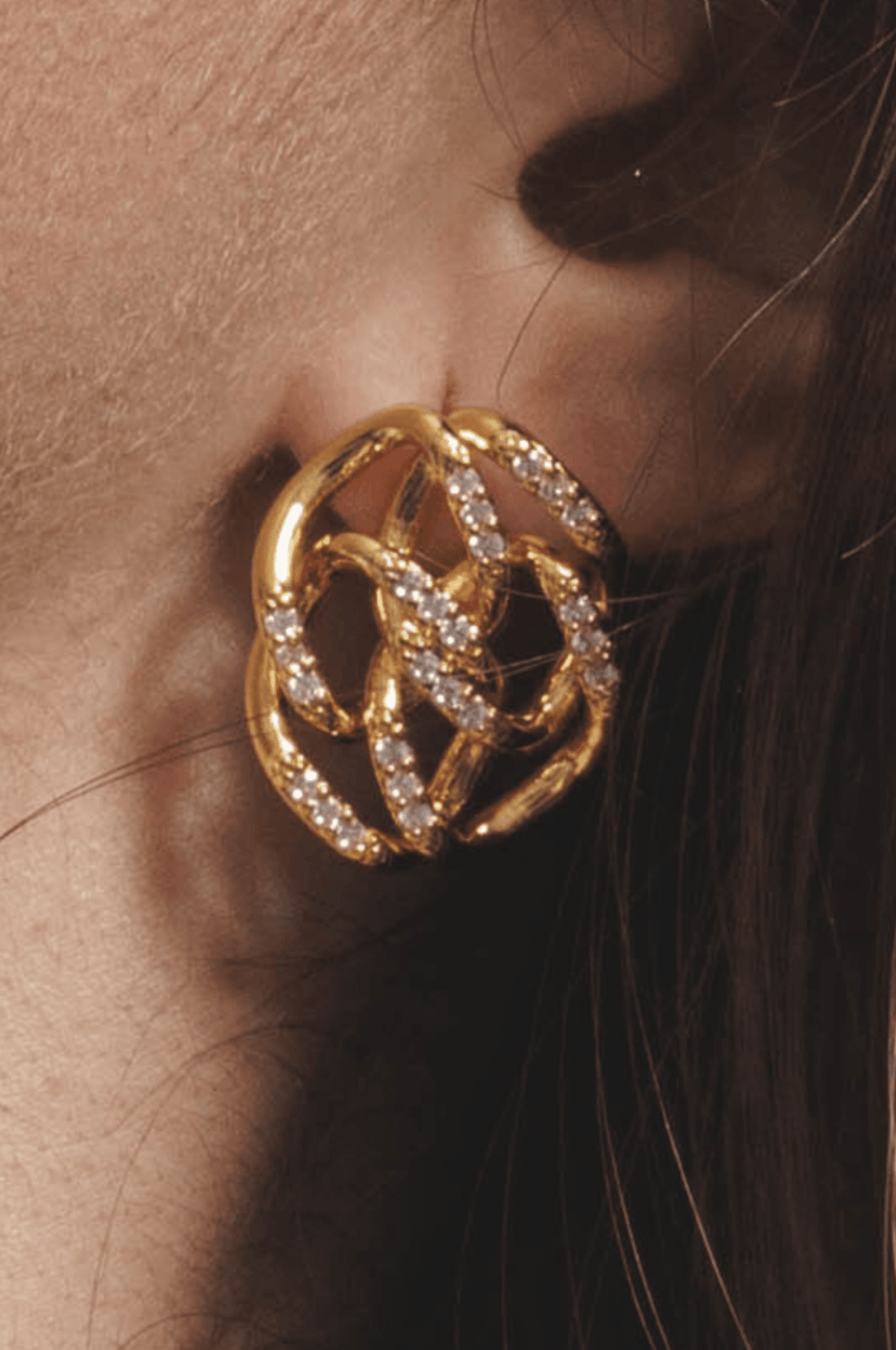 Lara & Ela | Hestia Gold Earrings - Lara & Ela