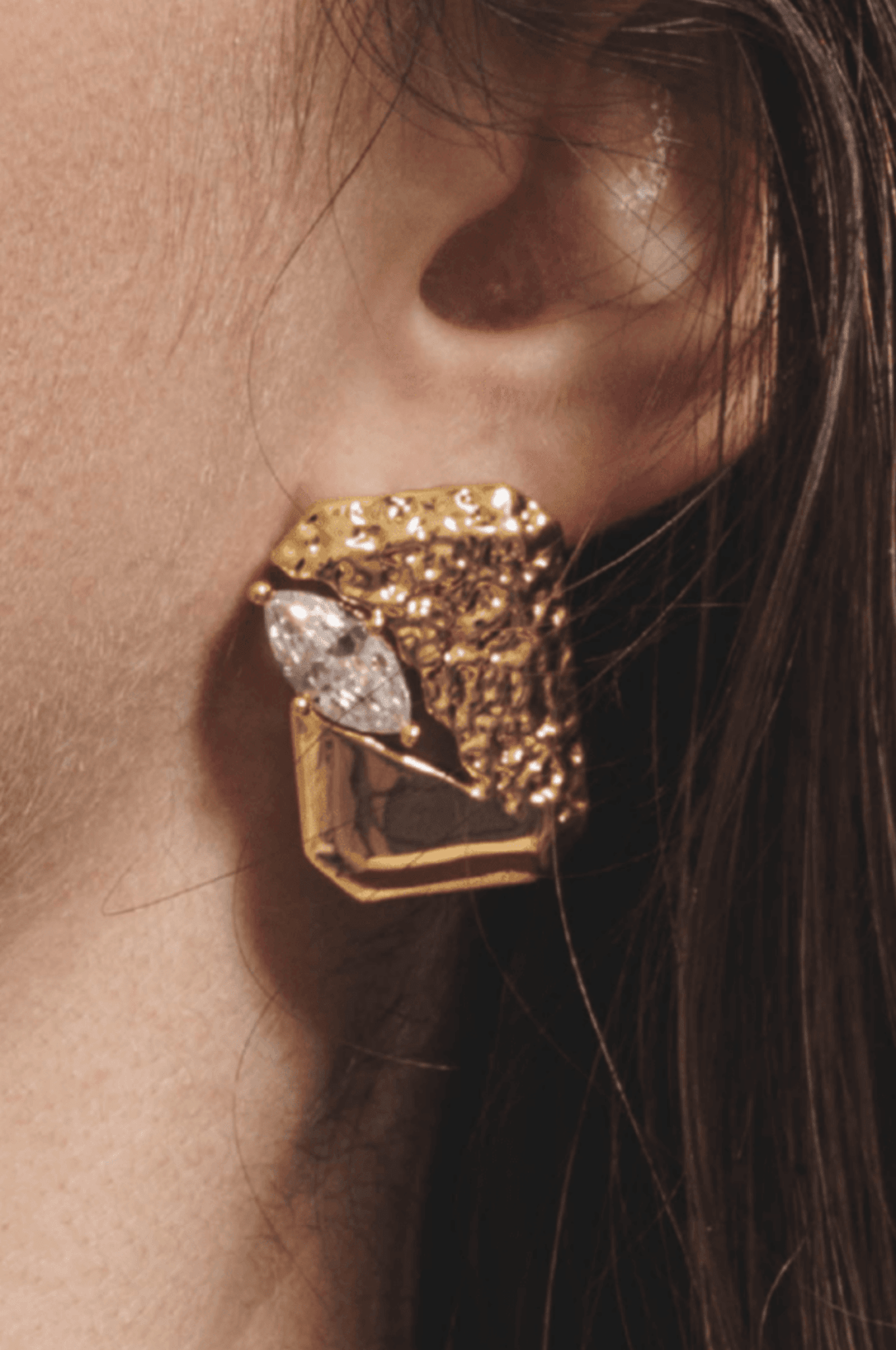 Lara & Ela | Gaia Gold Earrings - Lara & Ela