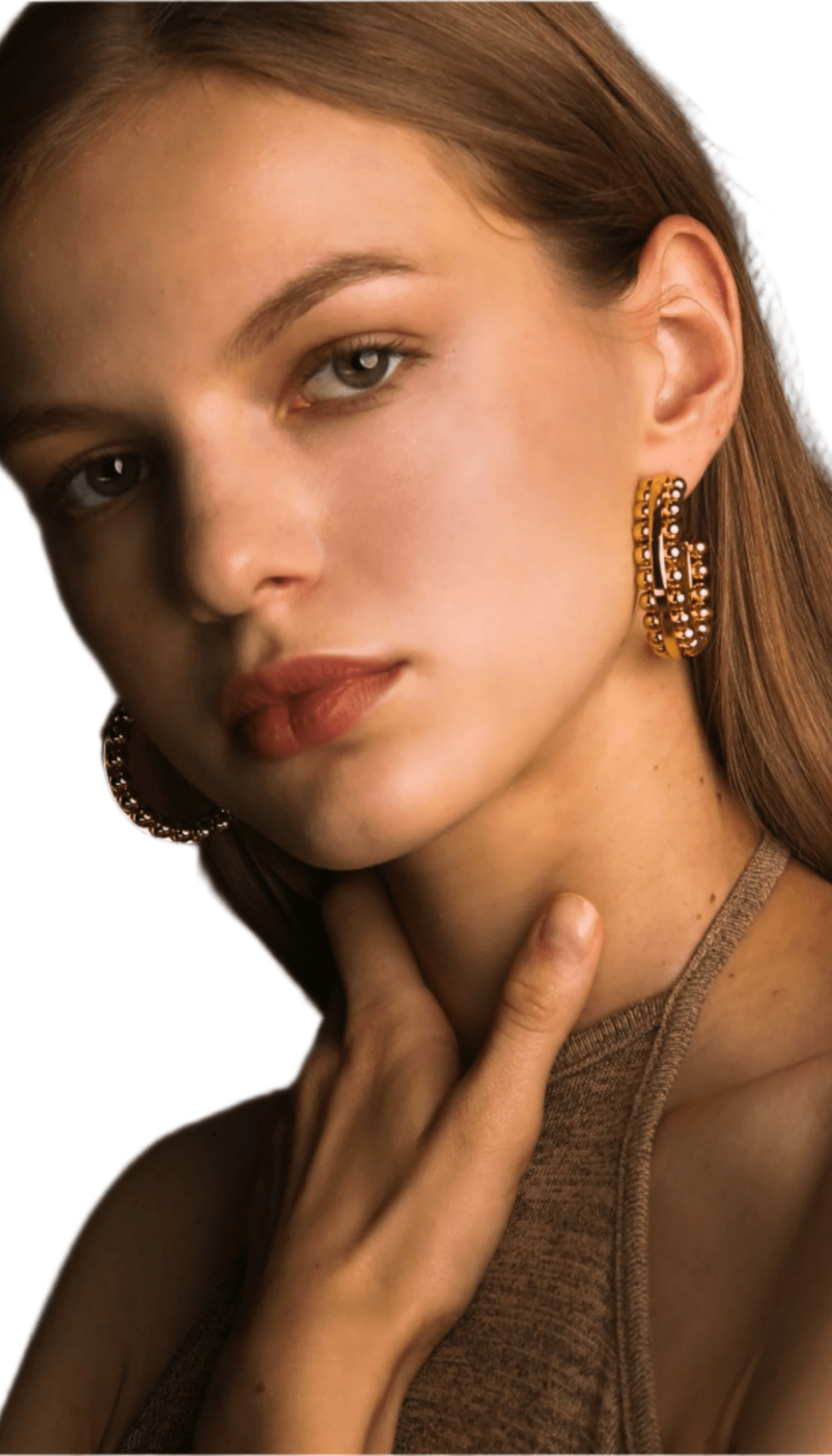 Lara & Ela | Sophia Gold Earrings - Lara & Ela