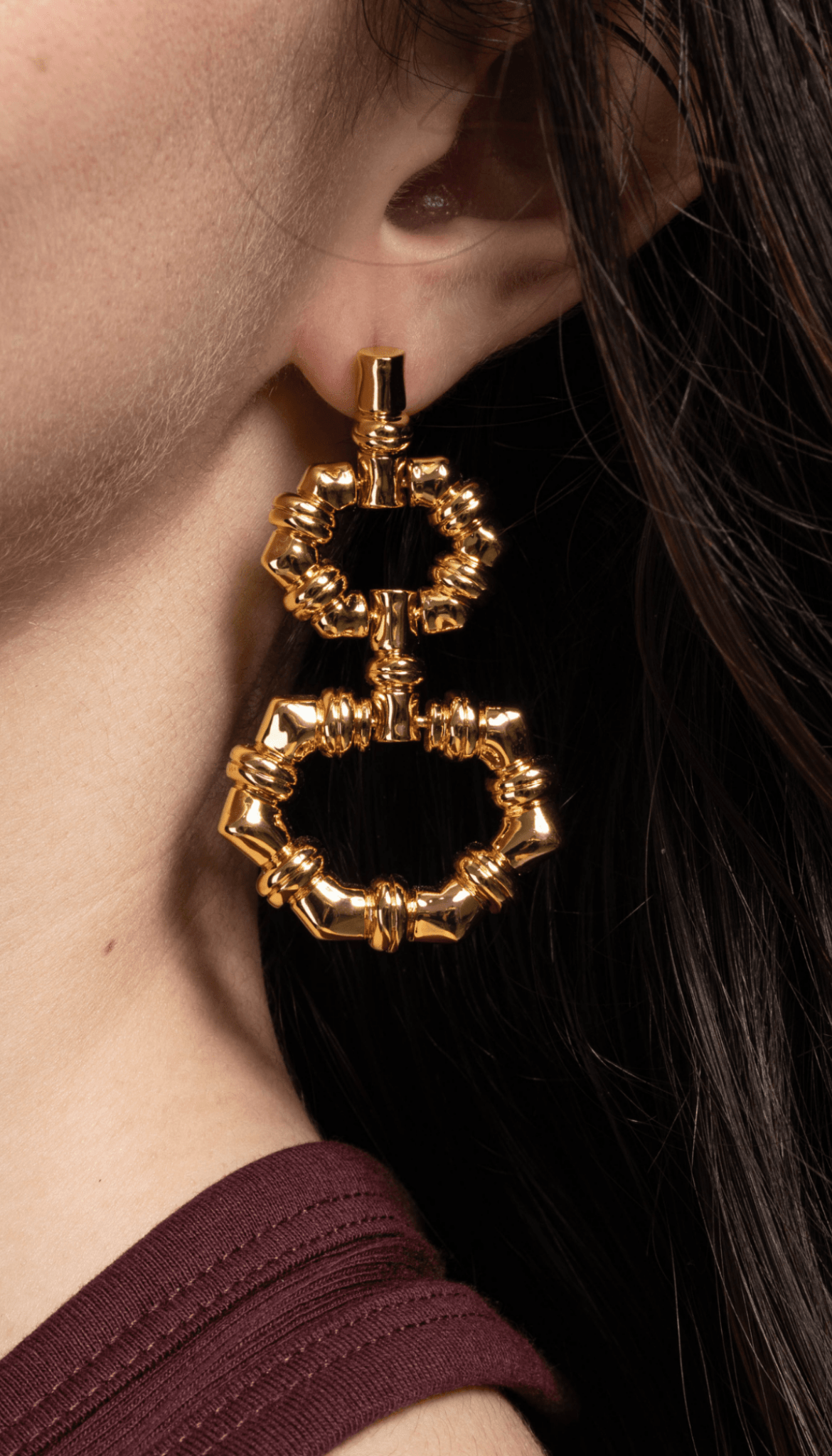 Lara & Ela | Ginger Gold Earrings - Lara & Ela
