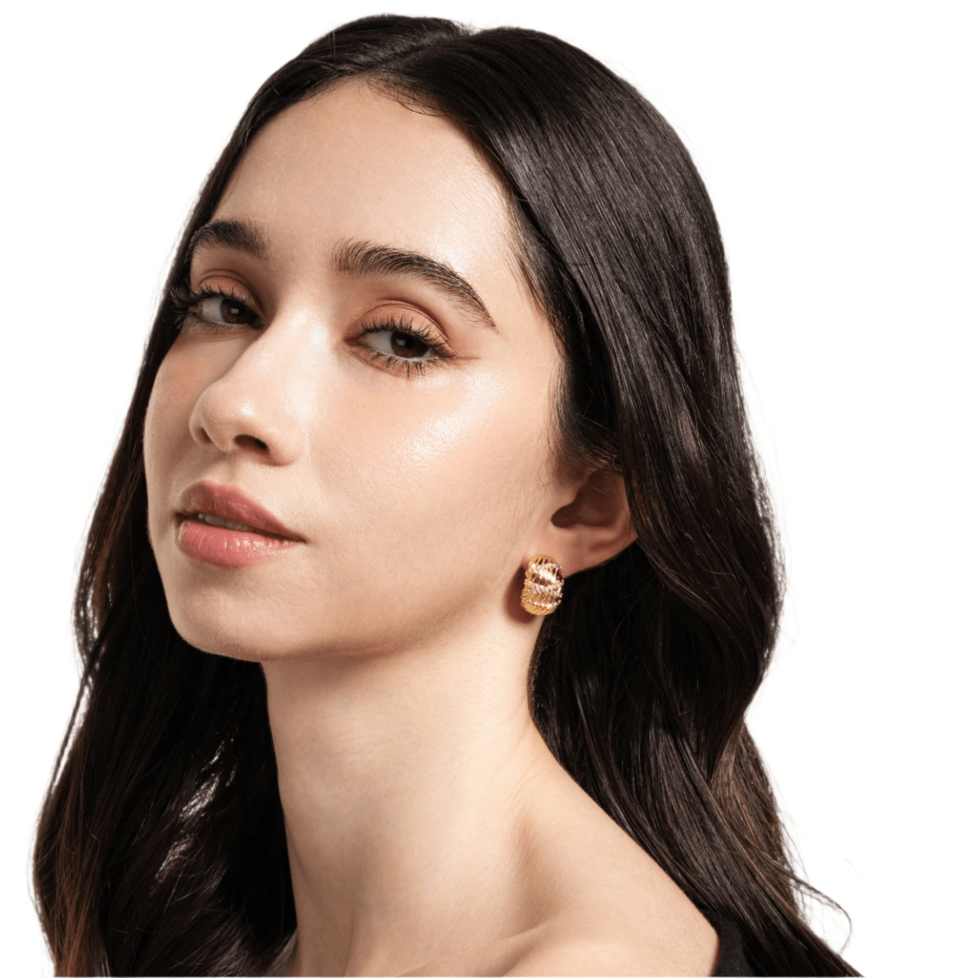 Lara & Ela | Allure Gold Earrings - Lara & Ela