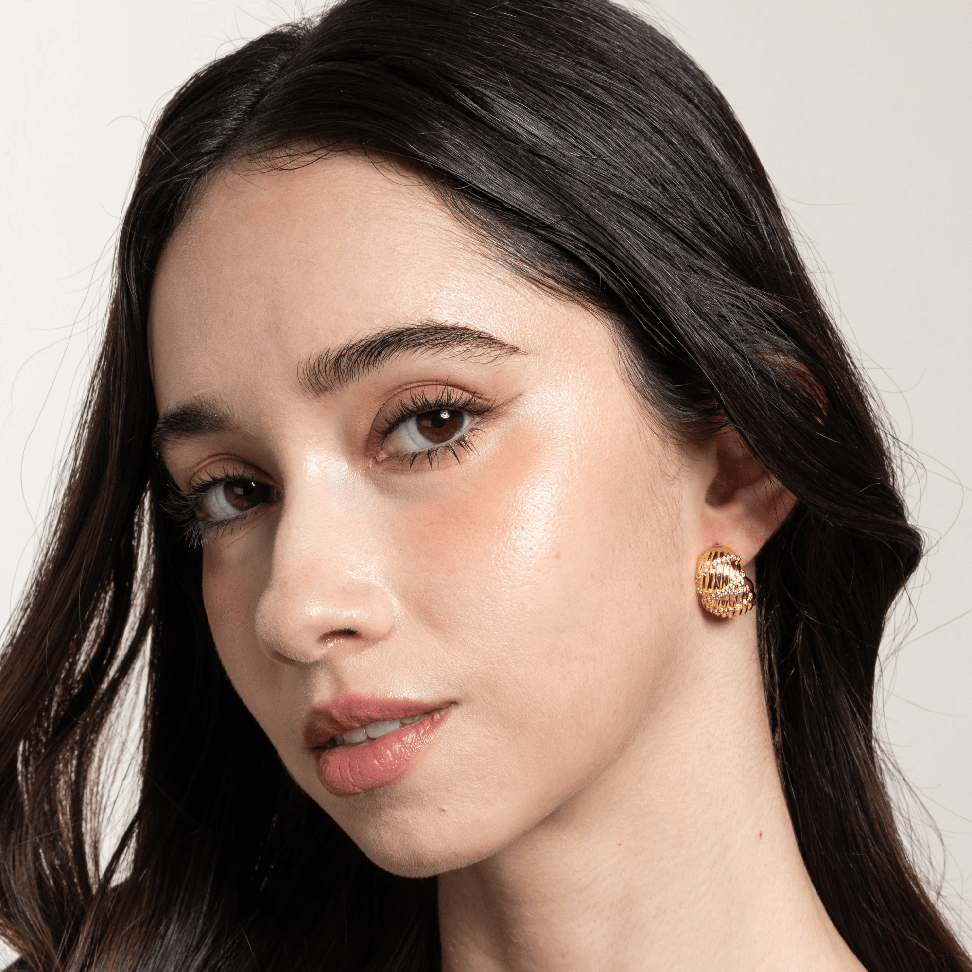 Lara & Ela | Allure Gold Earrings - Lara & Ela
