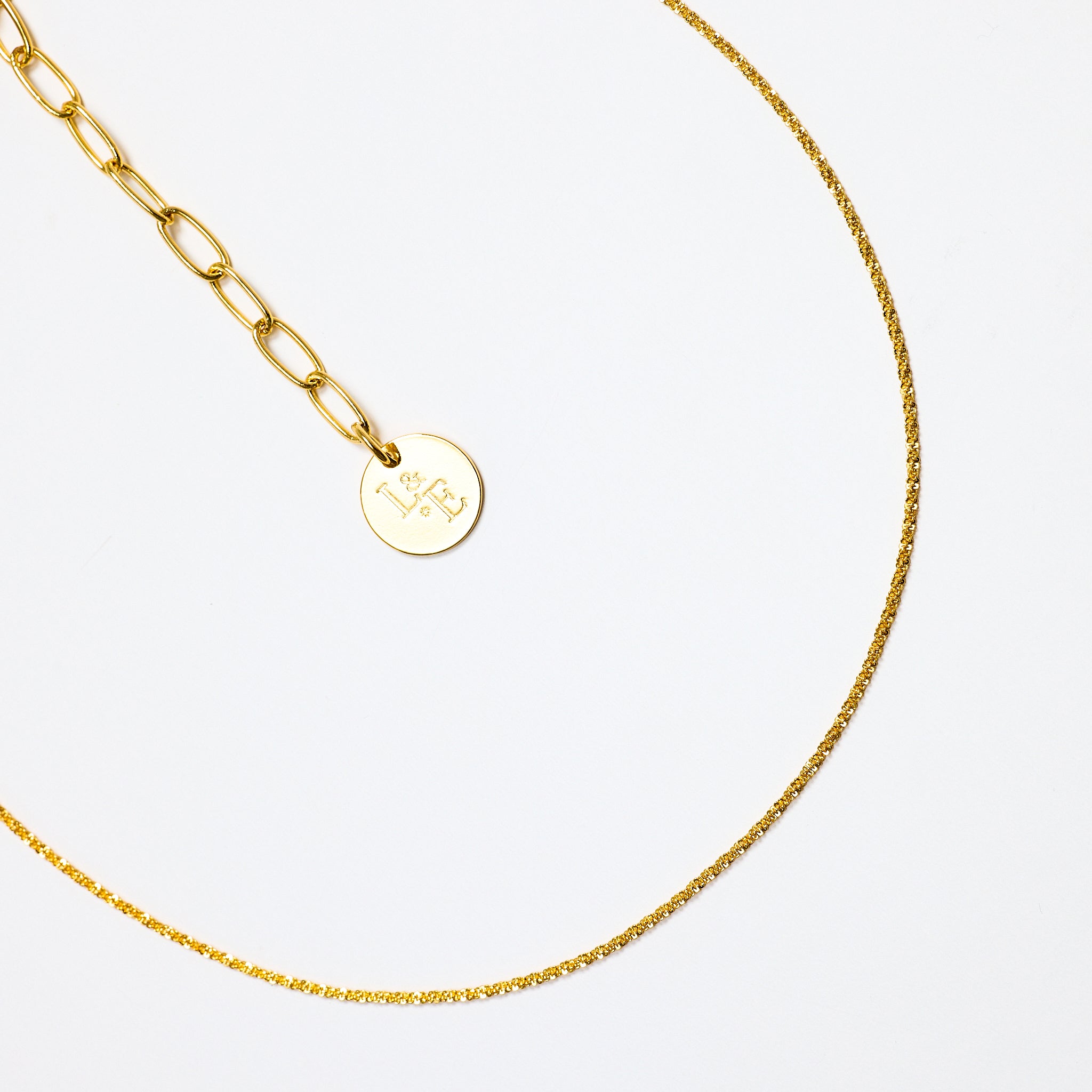 Lara & Ela | Amazing Grace Gold Necklace - Lara & Ela