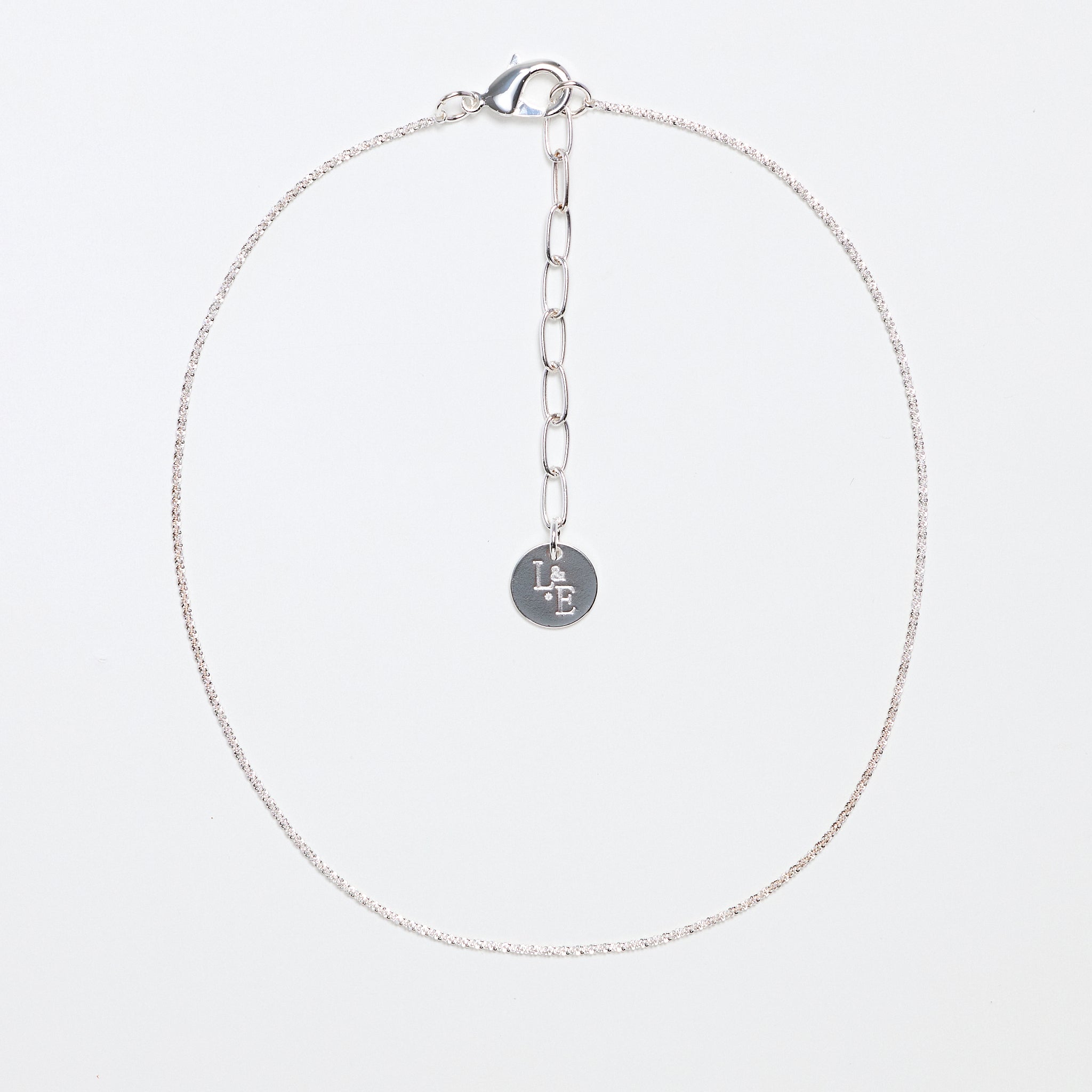 Lara & Ela | Amazing Grace Silver Necklace - Lara & Ela