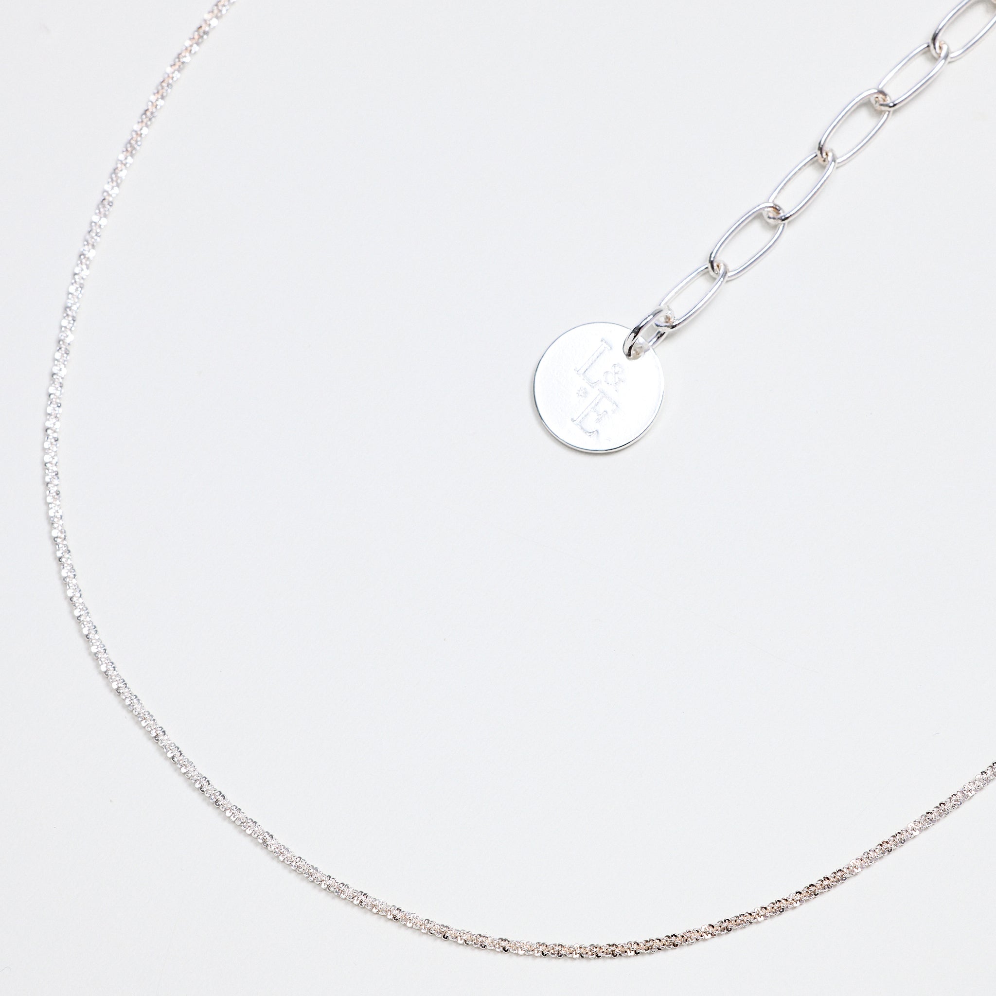 Lara & Ela | Amazing Grace Silver Necklace - Lara & Ela