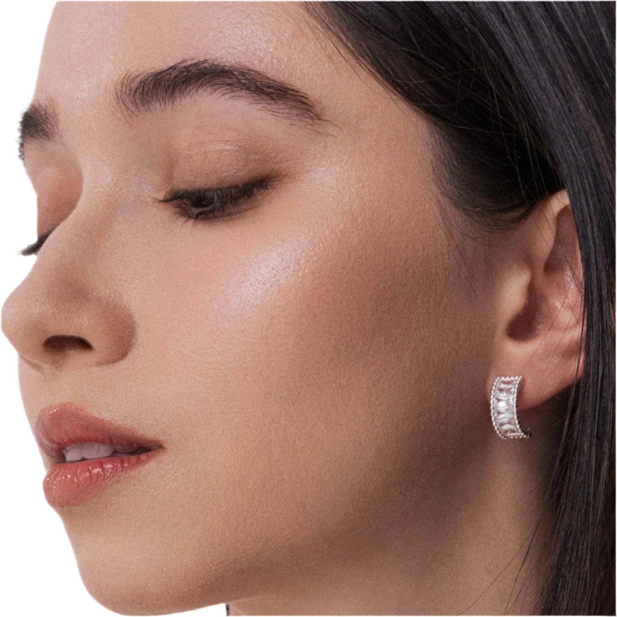 Lara & Ela | Astrid Silver Earrings - Lara & Ela