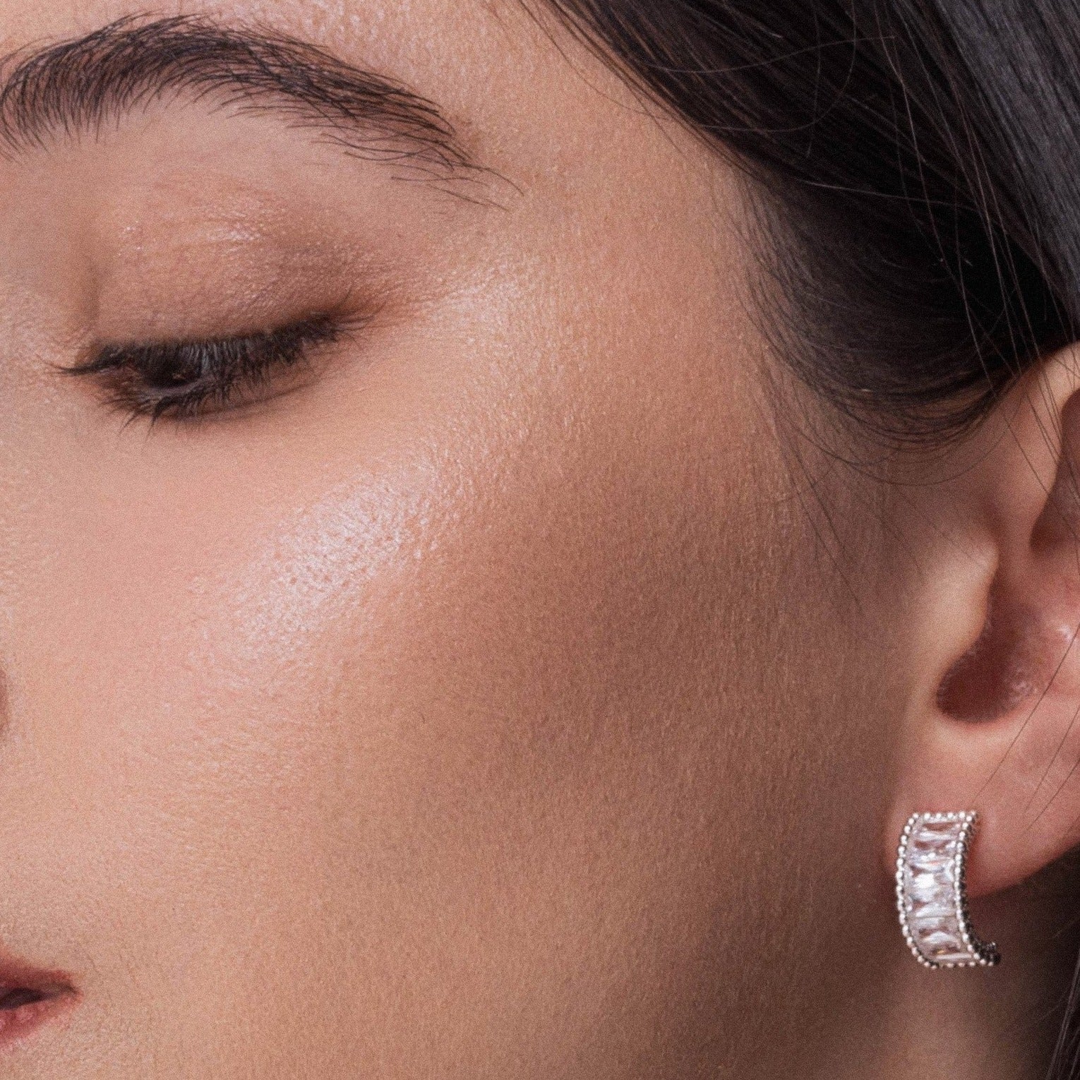 Lara & Ela | Astrid Silver Earrings - Lara & Ela