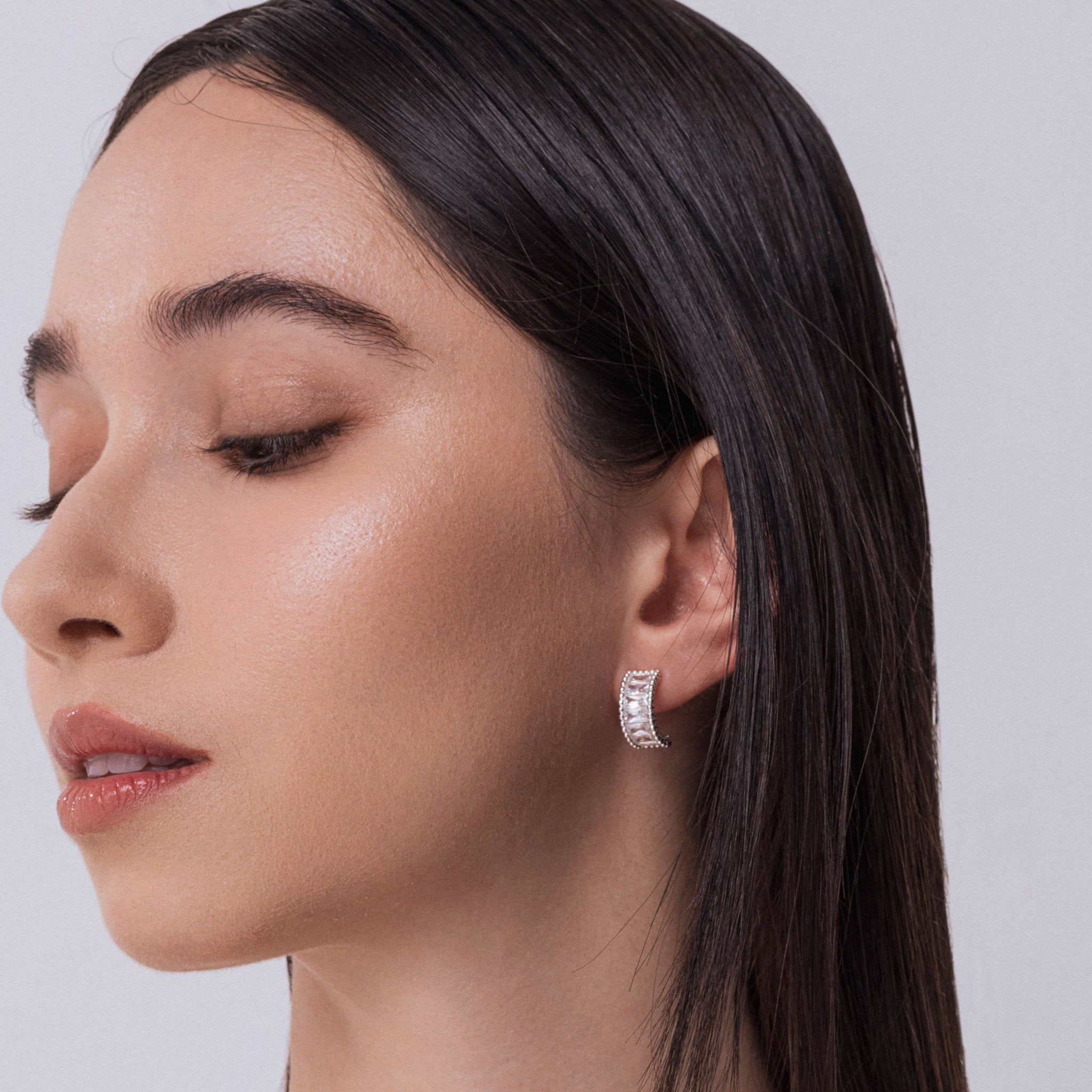 Lara & Ela | Astrid Silver Earrings - Lara & Ela