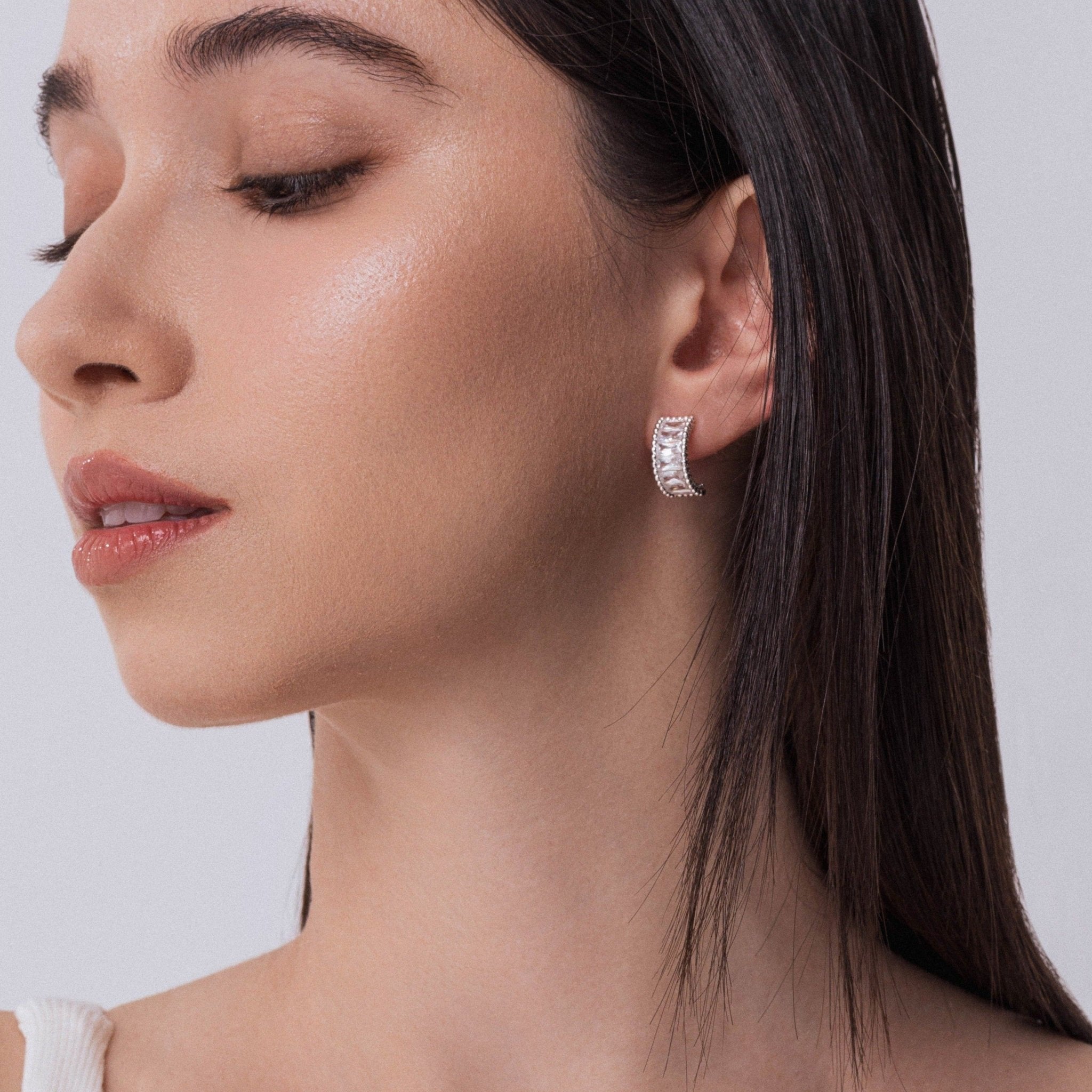 Lara & Ela | Astrid Silver Earrings - Lara & Ela