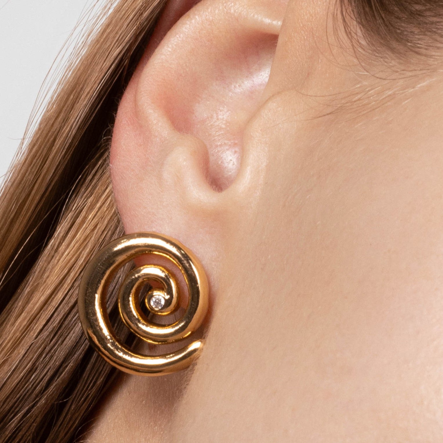 Lara & Ela | Atlantis Gold Earrings - Lara & Ela
