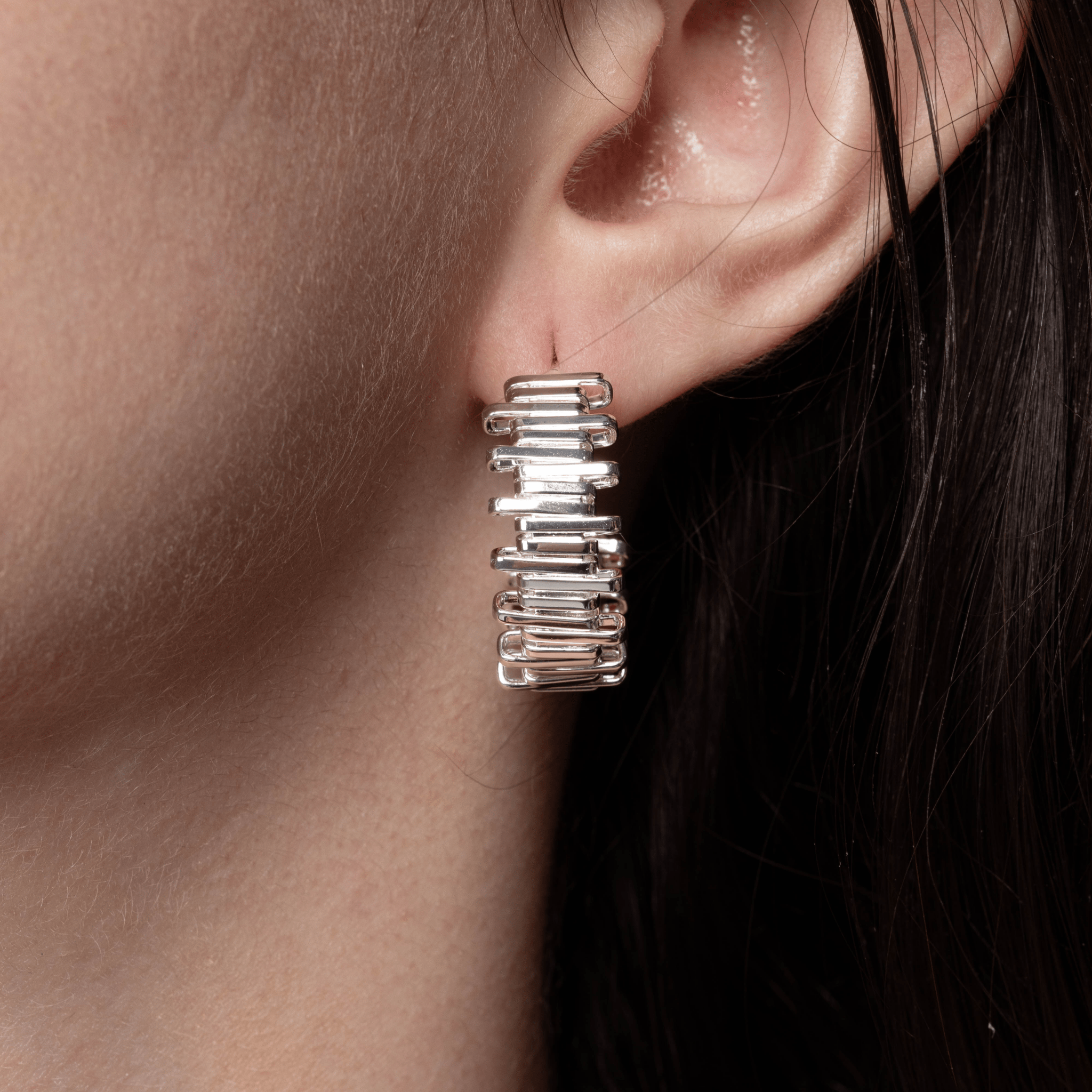 Lara & Ela | Autumn Spell Silver Earrings - Lara & Ela