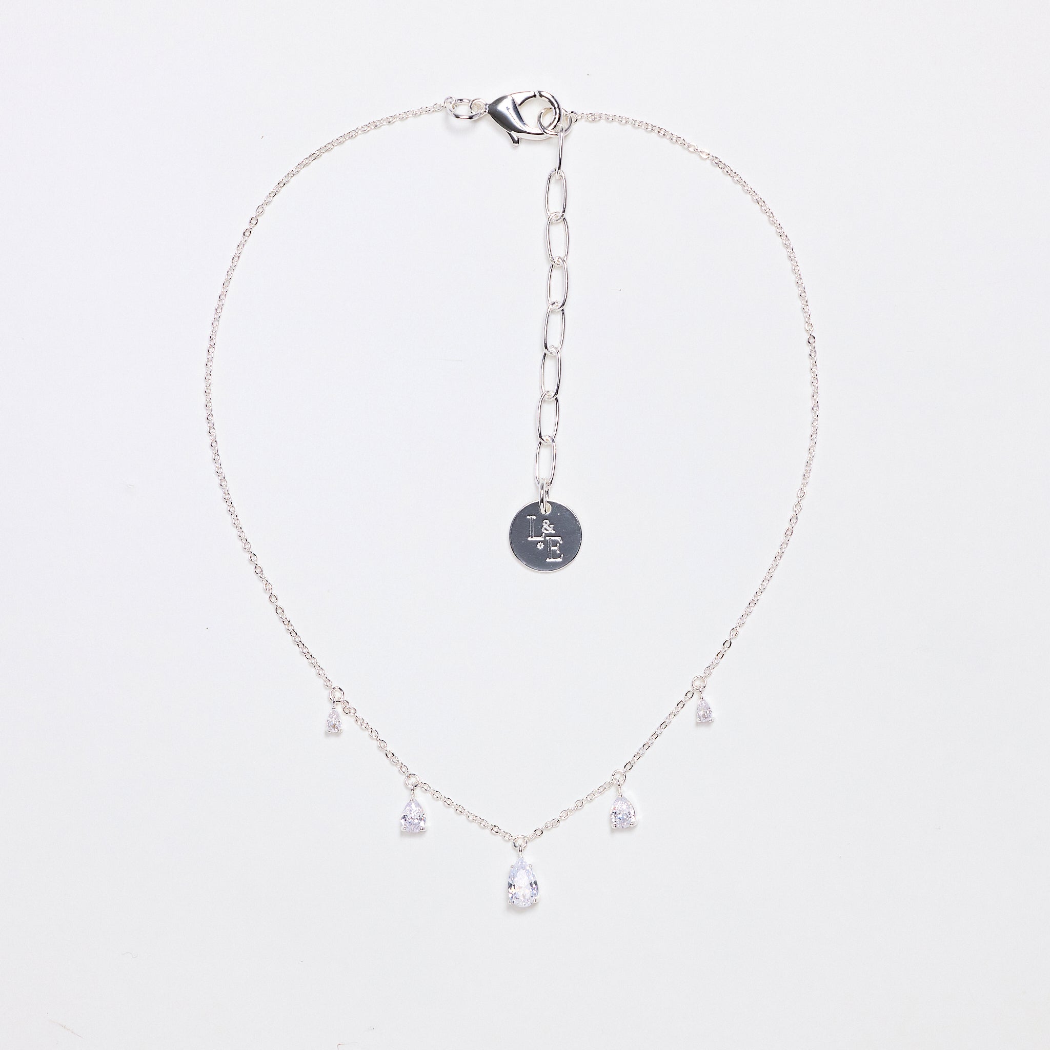 Lara & Ela | Be Blessed Silver Necklace - Lara & Ela