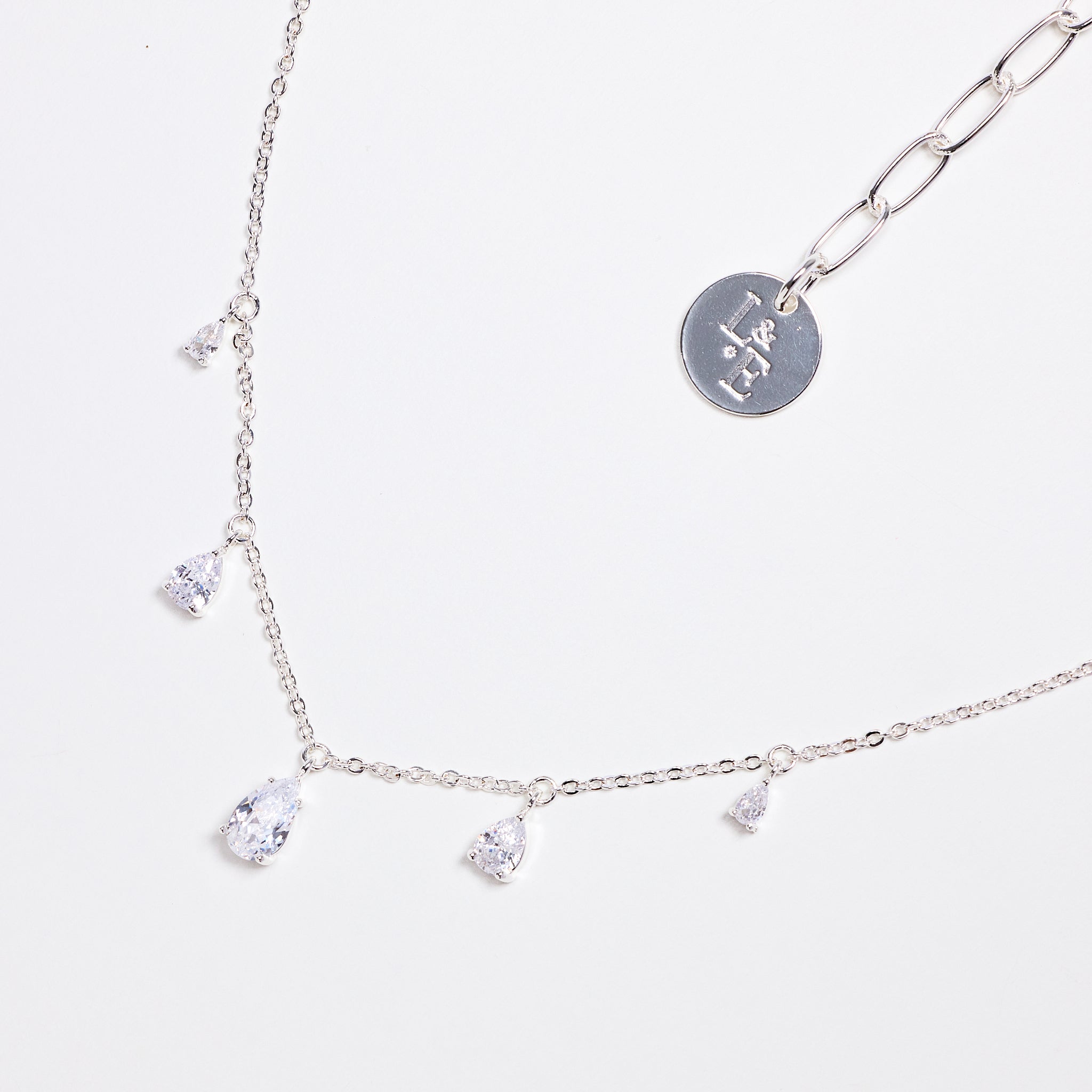 Lara & Ela | Be Blessed Silver Necklace - Lara & Ela