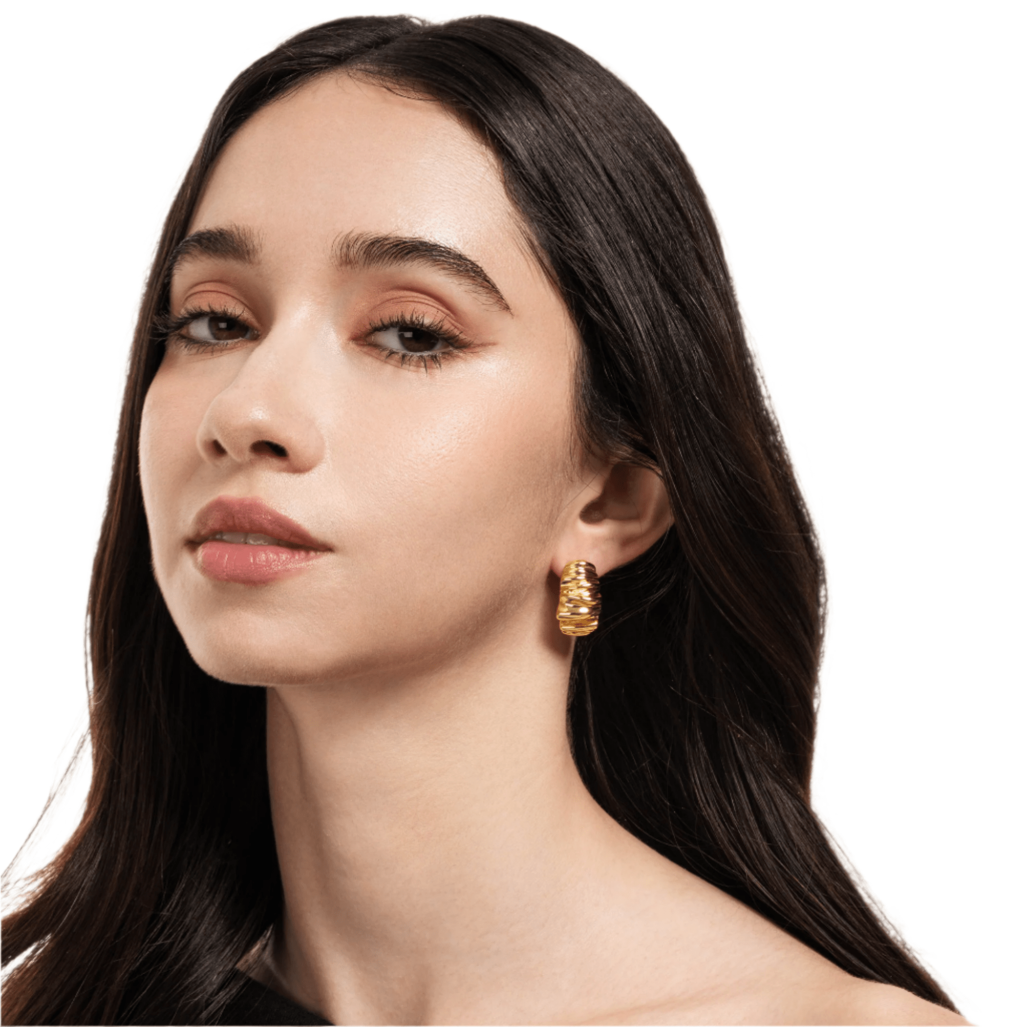 Lara & Ela | Brave Girl Gold Earrings - Lara & Ela