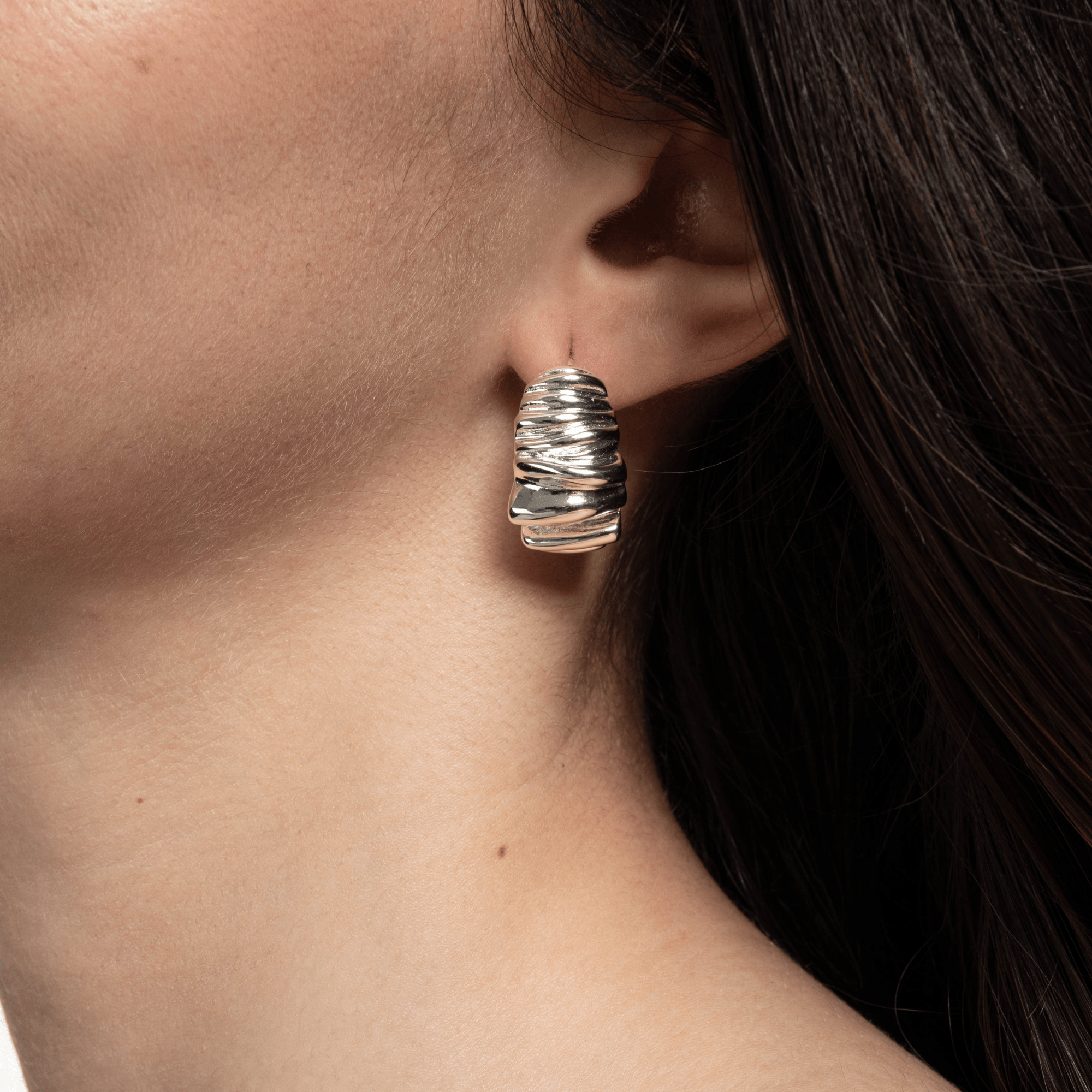 Lara & Ela | Brave Girl Silver Earrings - Lara & Ela