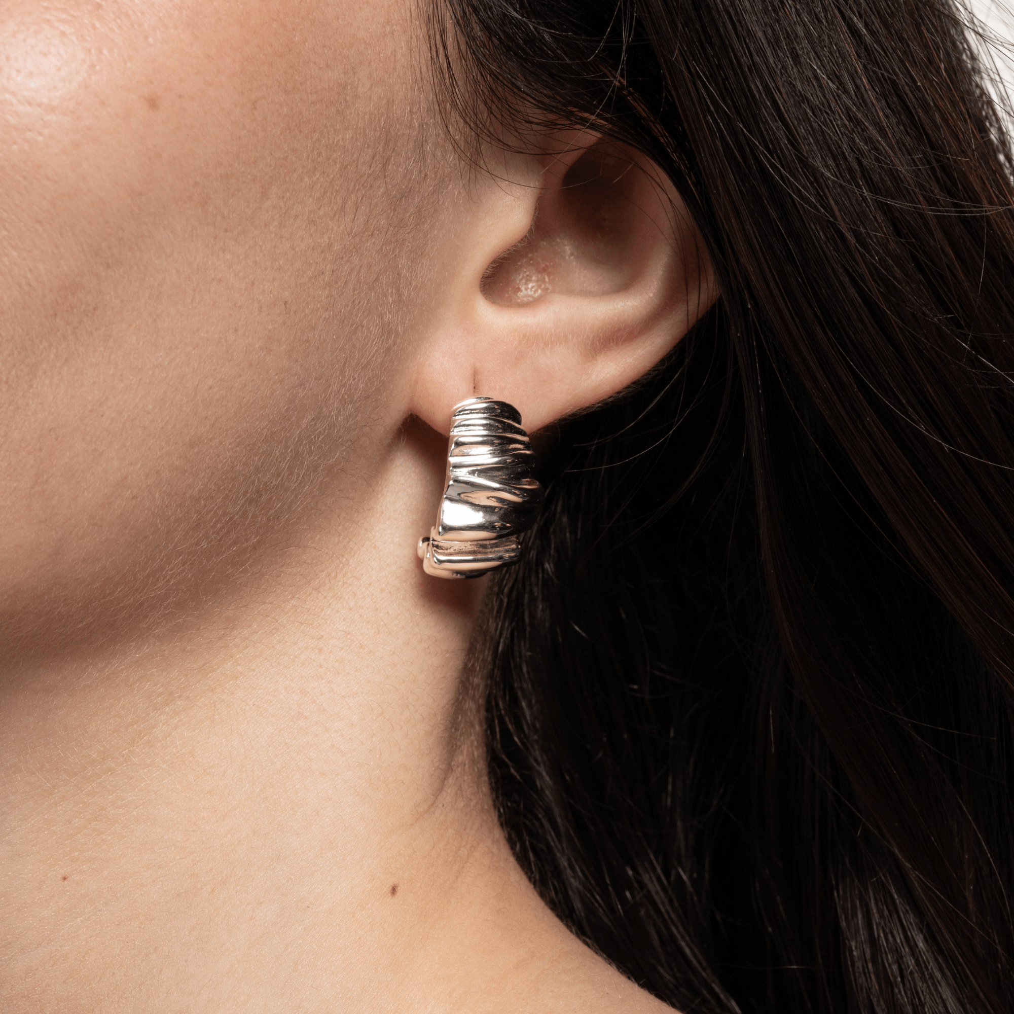 Lara & Ela | Brave Girl Silver Earrings - Lara & Ela