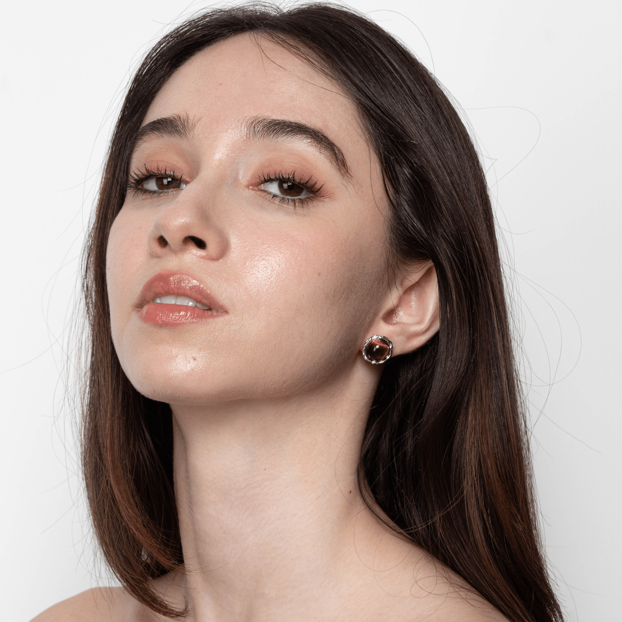 Lara & Ela | Cat And Heath Silver Earrings - Lara & Ela